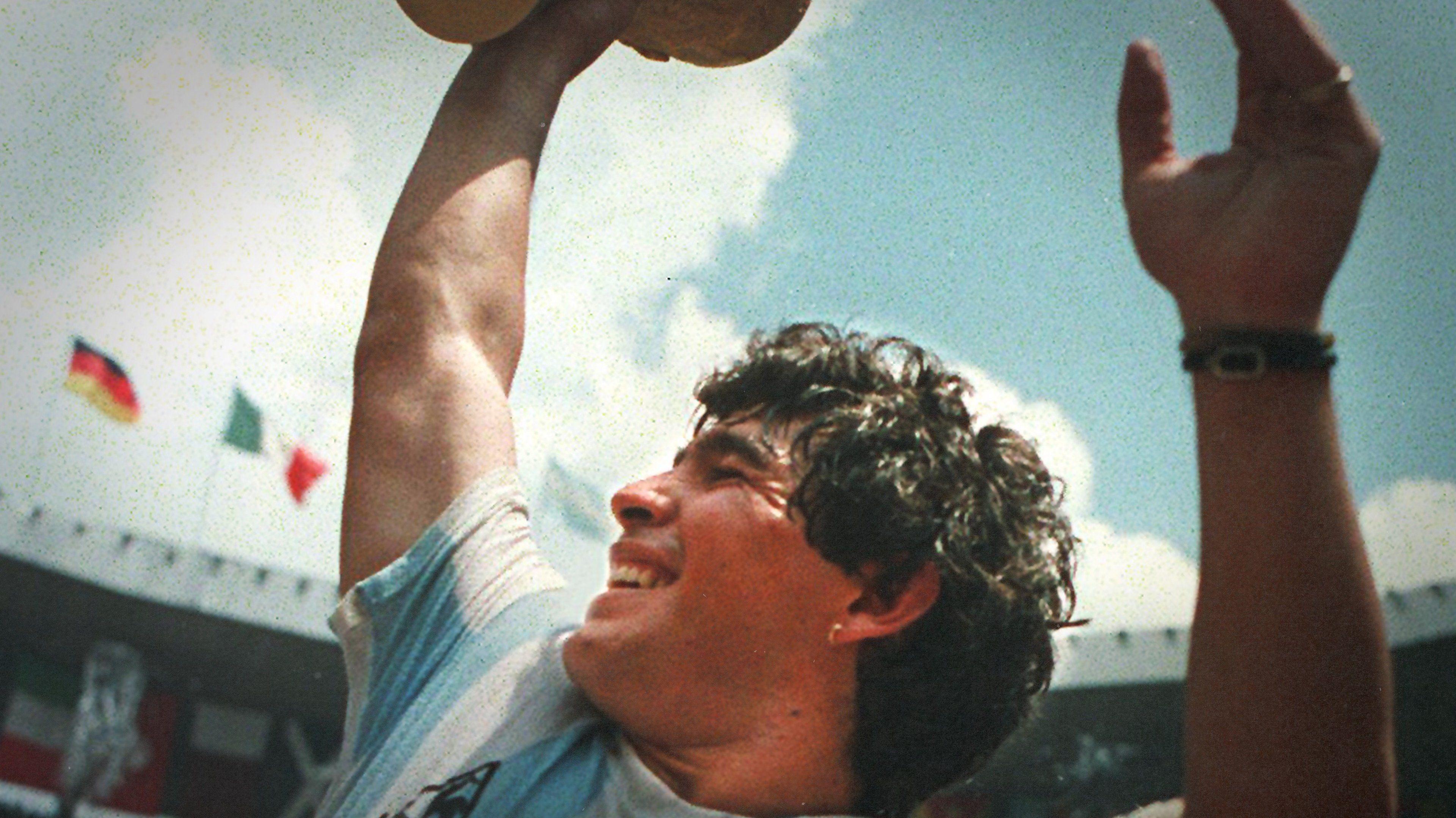 Backdrop for Maradona: The Greatest Ever