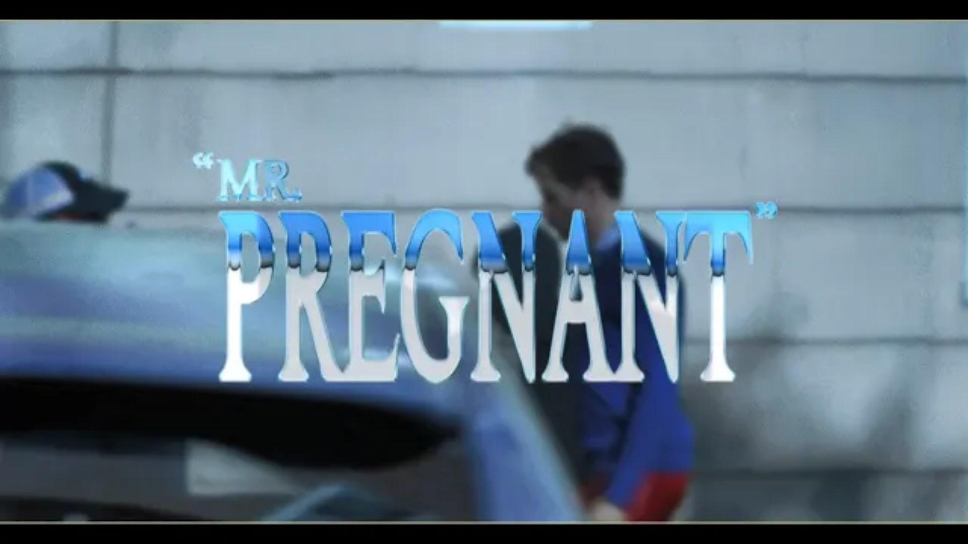 Backdrop for Mr. Pregnant