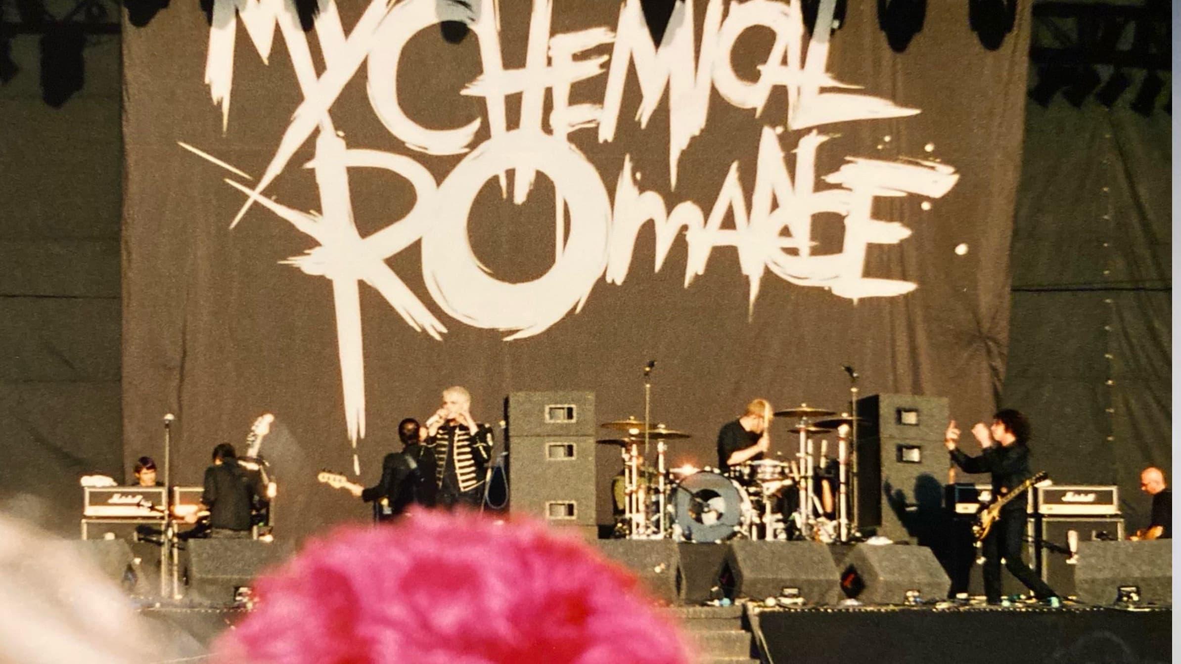 Backdrop for My Chemical Romance Live at Reading Festival 2006