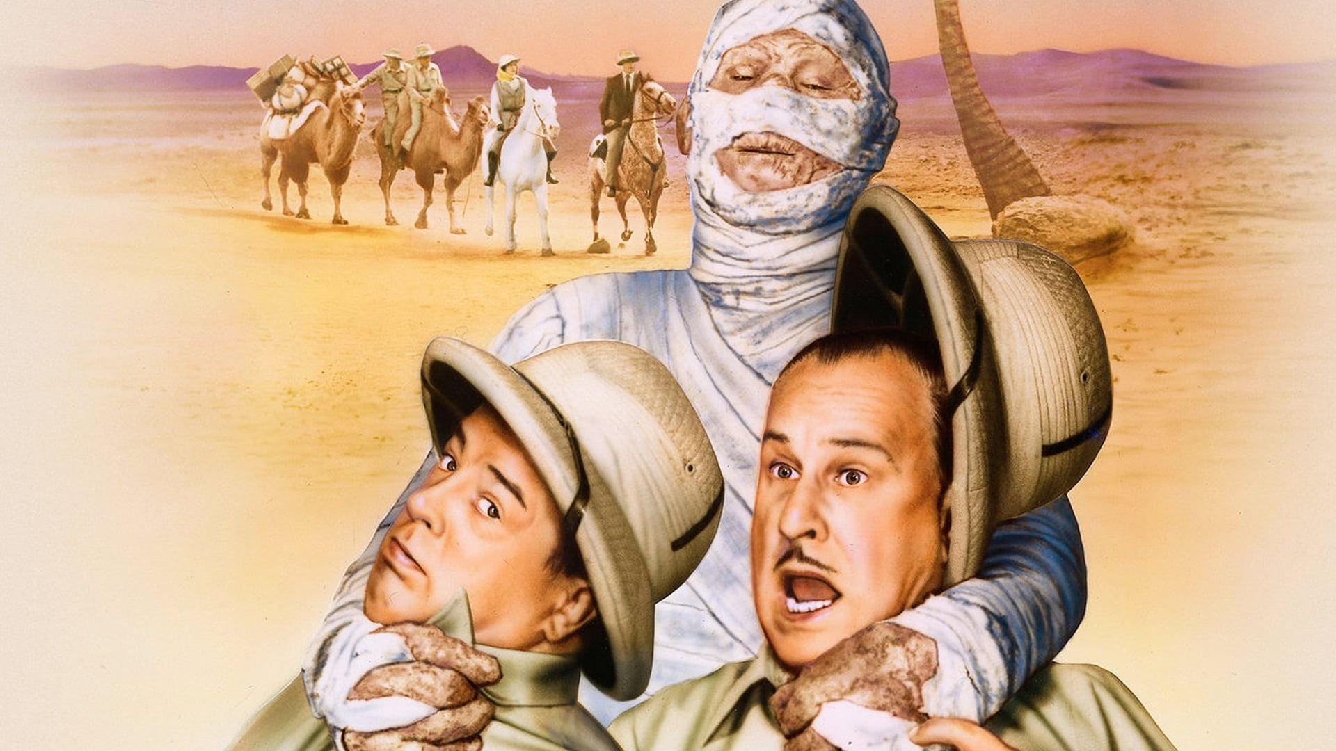 Backdrop for Abbott and Costello Meet the Mummy