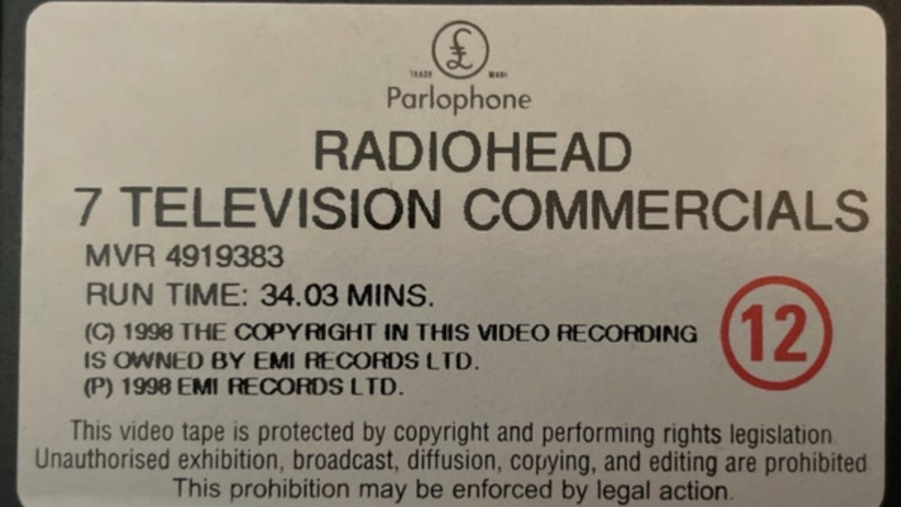 Backdrop for Radiohead: 7 Television Commercials