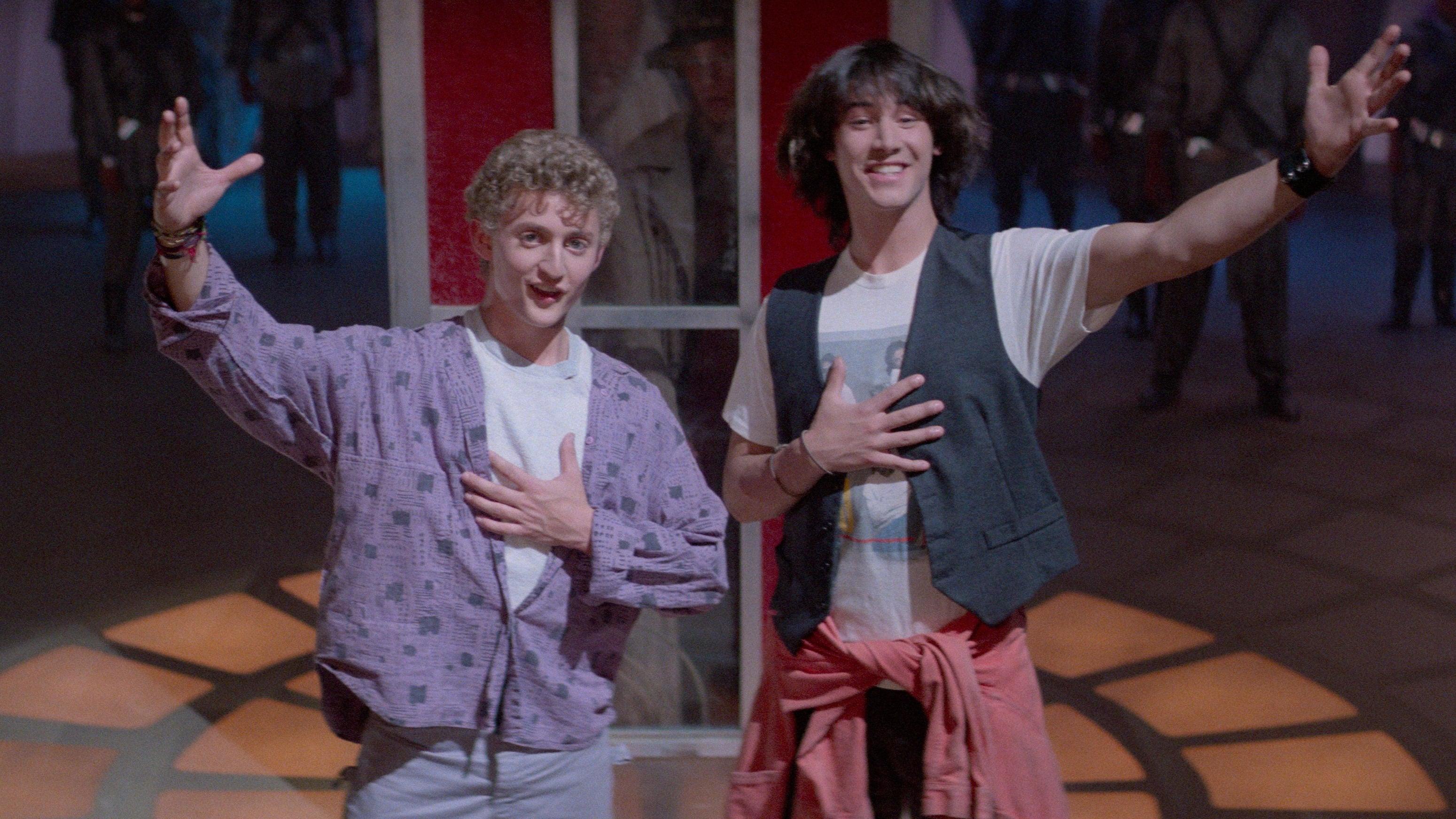 Backdrop for Bill & Ted's Excellent Adventure