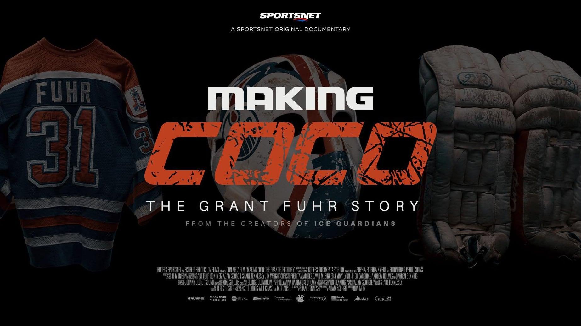 Backdrop for Making Coco: The Grant Fuhr Story