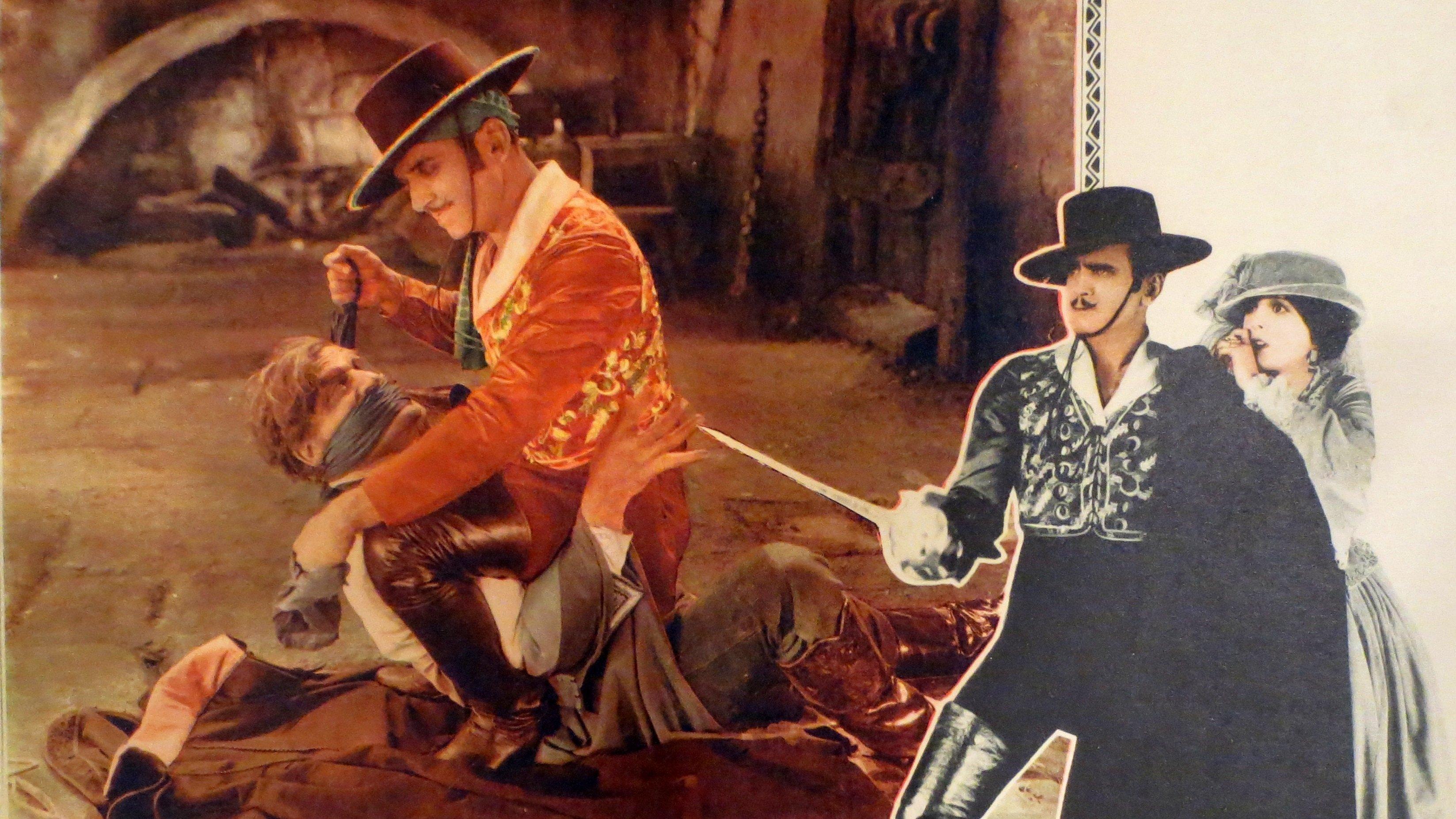 Backdrop for Don Q Son of Zorro