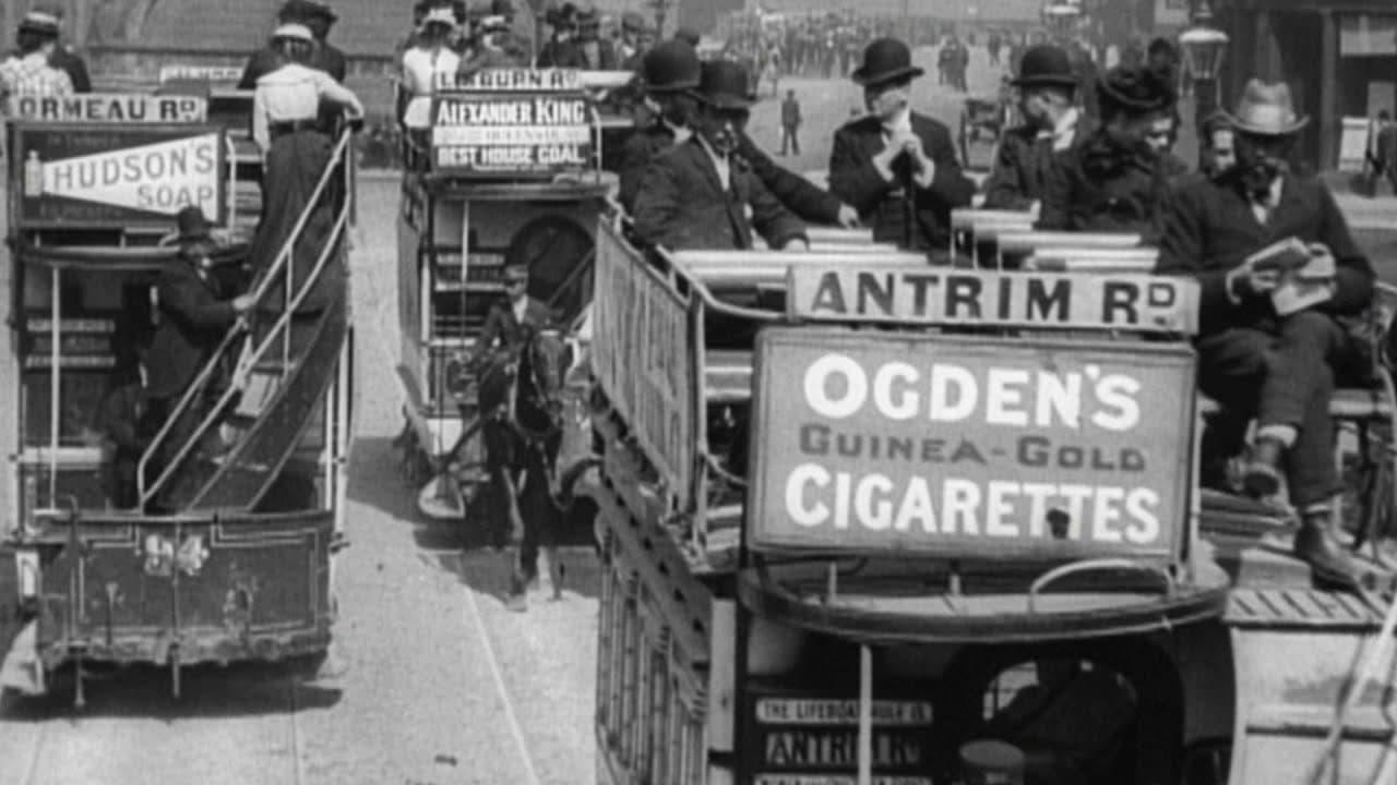 Backdrop for Ride on the Tram Car through Belfast