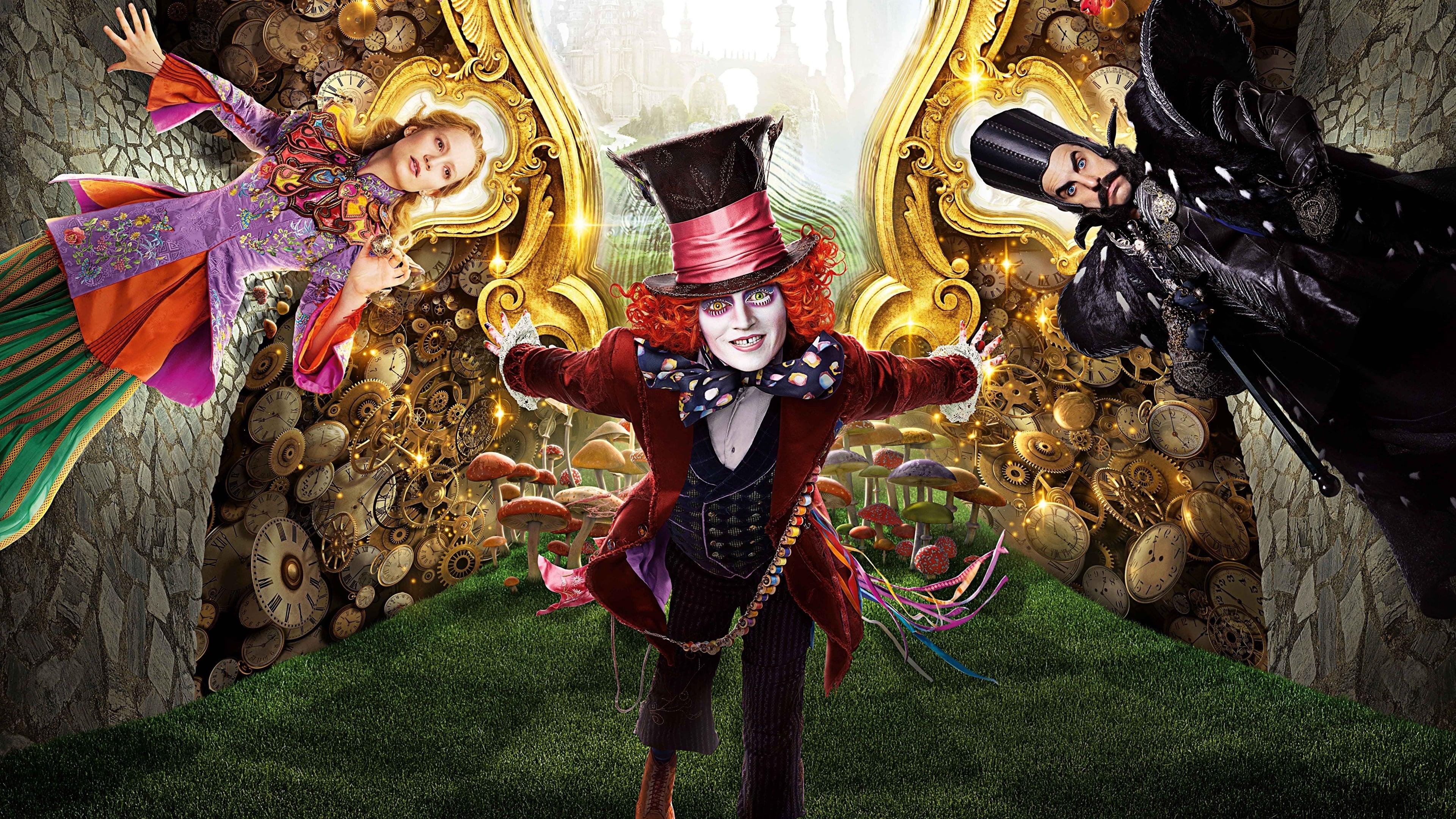 Backdrop for Alice Through the Looking Glass