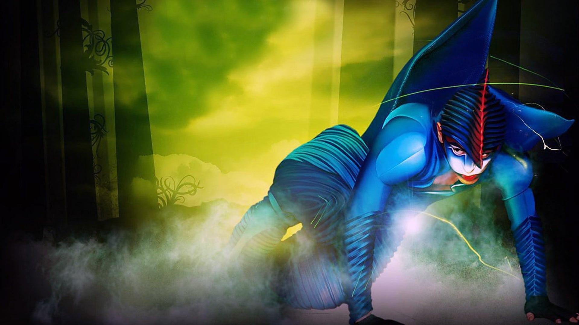 Backdrop for Cirque du Soleil: Varekai