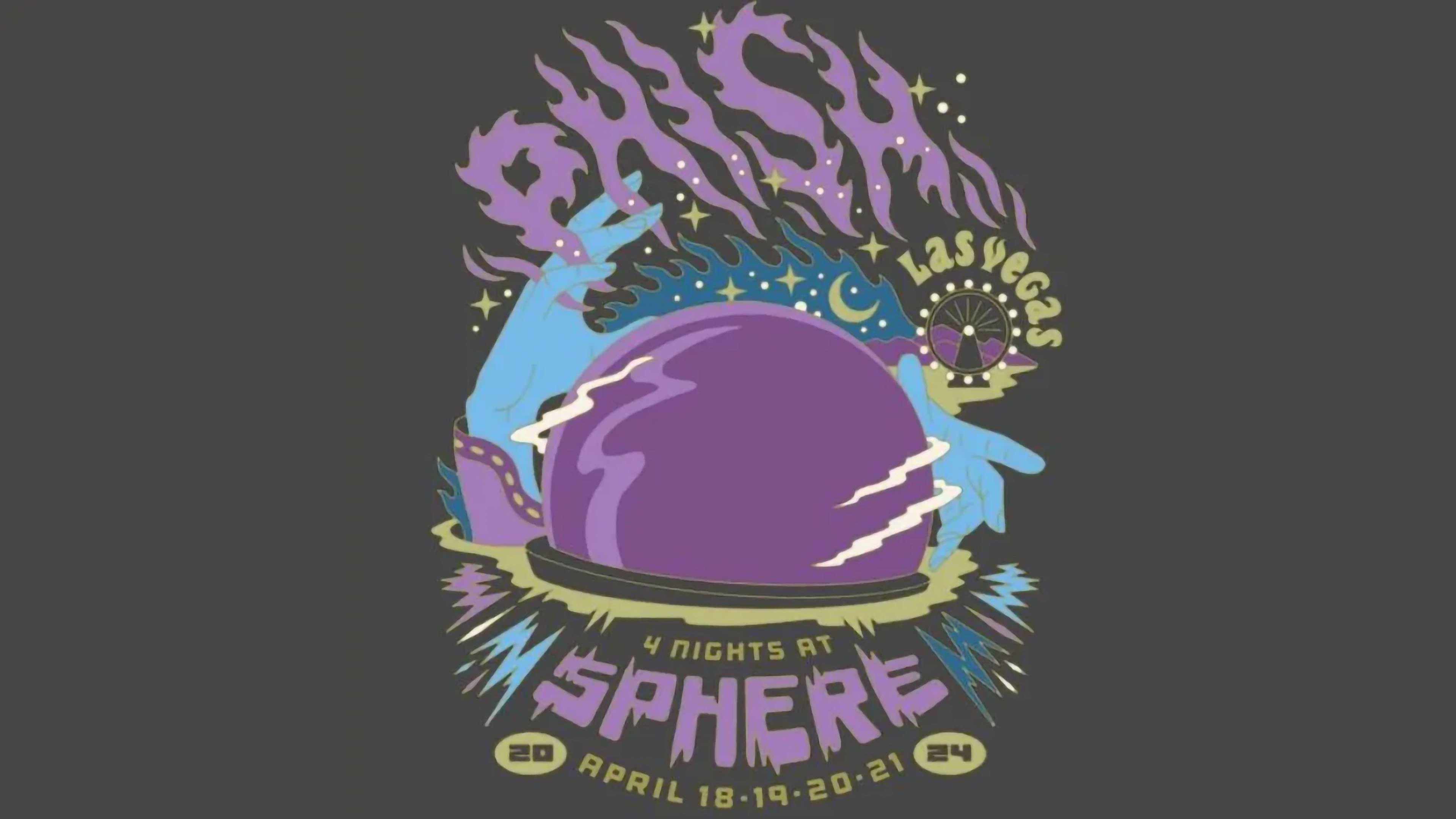 Backdrop for PHISH: 2024-04-18 SPHERE LAS VEGAS, NV