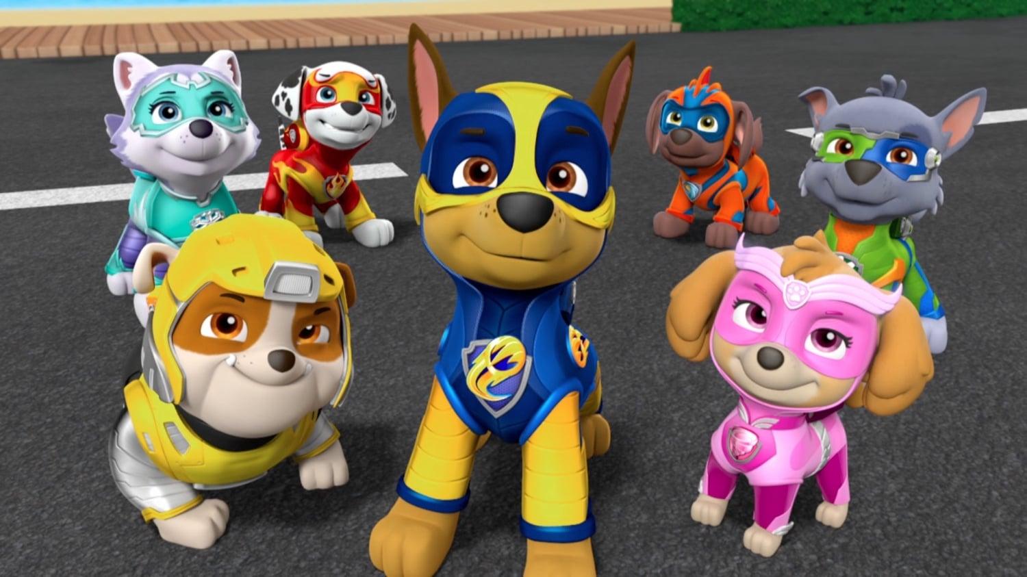 Backdrop for PAW Patrol: Mighty Pups