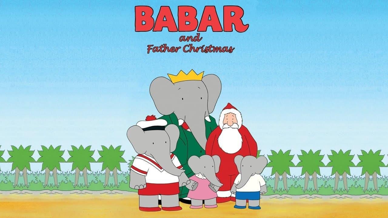 Backdrop for Babar and Father Christmas