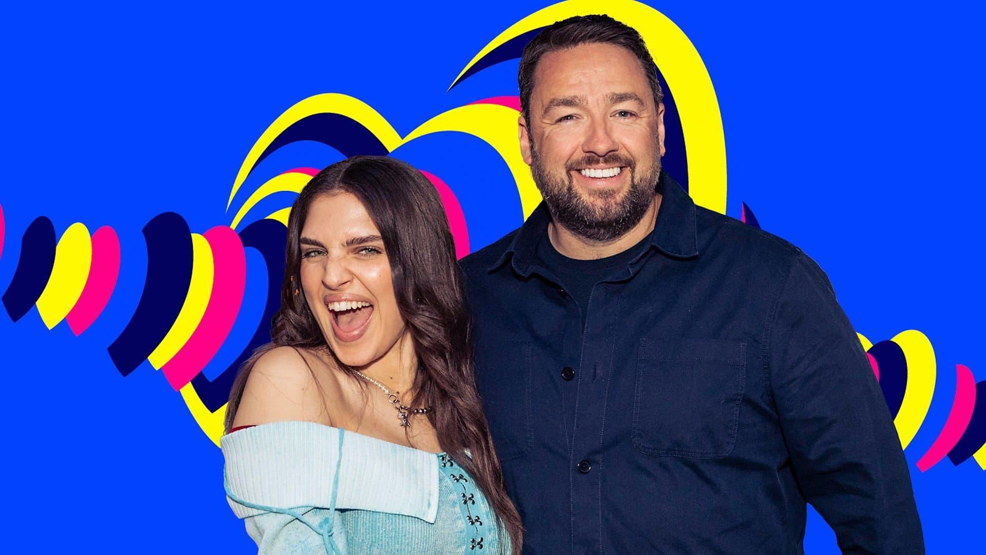 Backdrop for Eurovision Calling: Jason and Chelcee’s Ultimate Guide