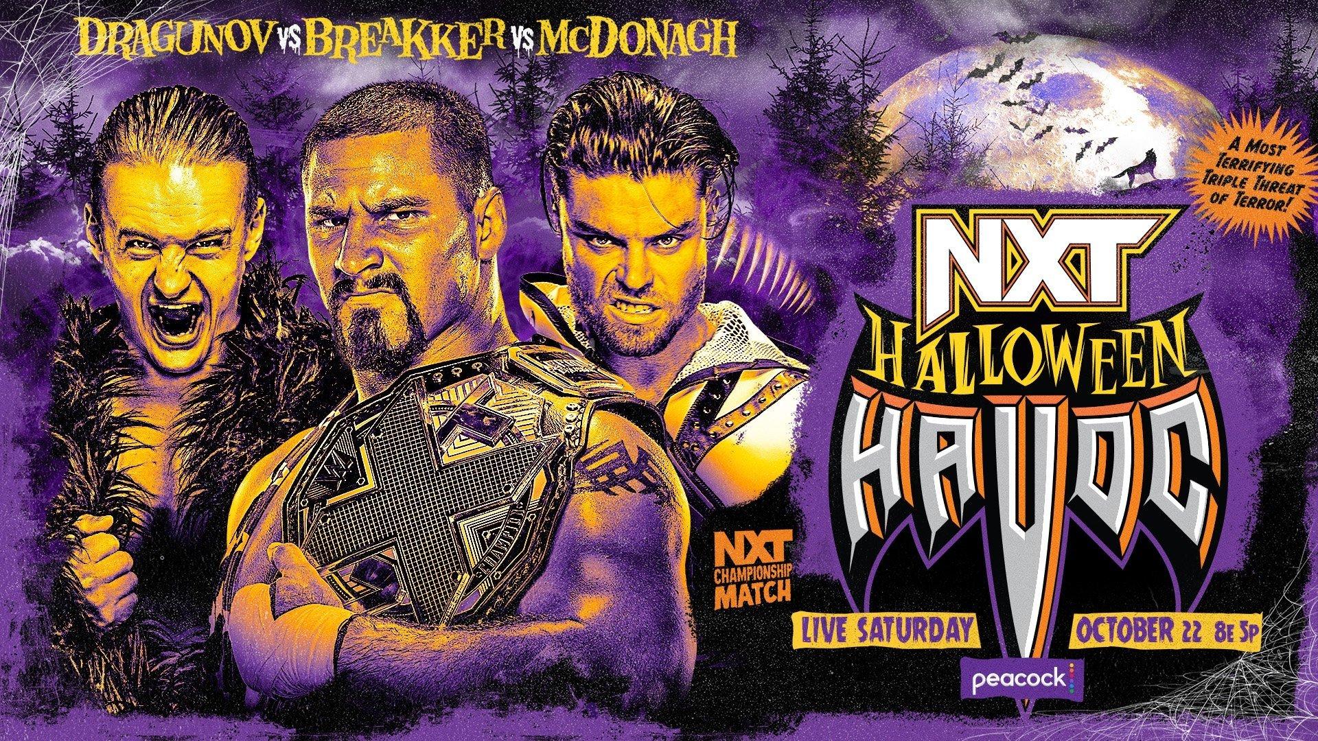 Backdrop for NXT Halloween Havoc 2022