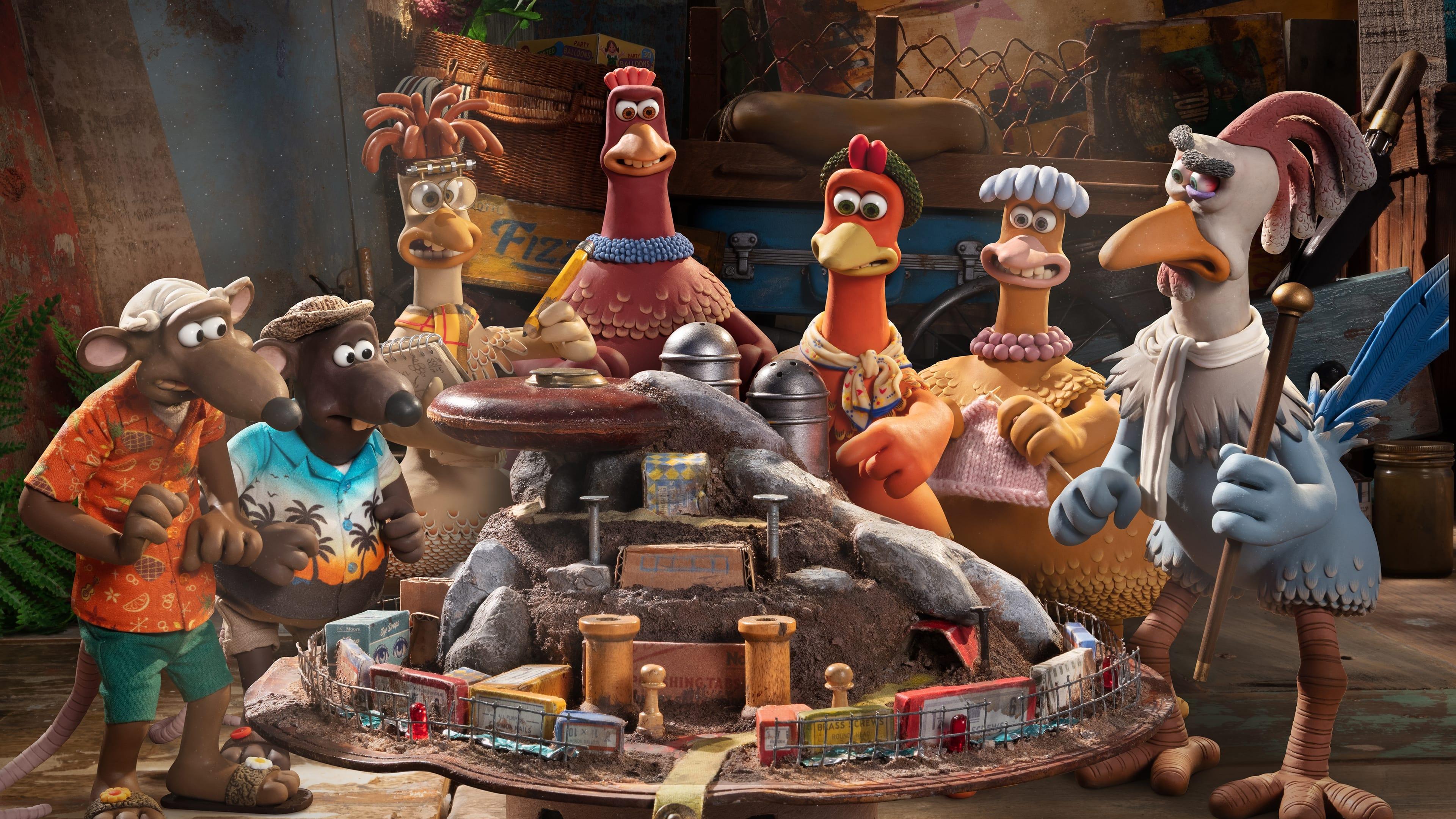 Backdrop for Chicken Run: Dawn of the Nugget