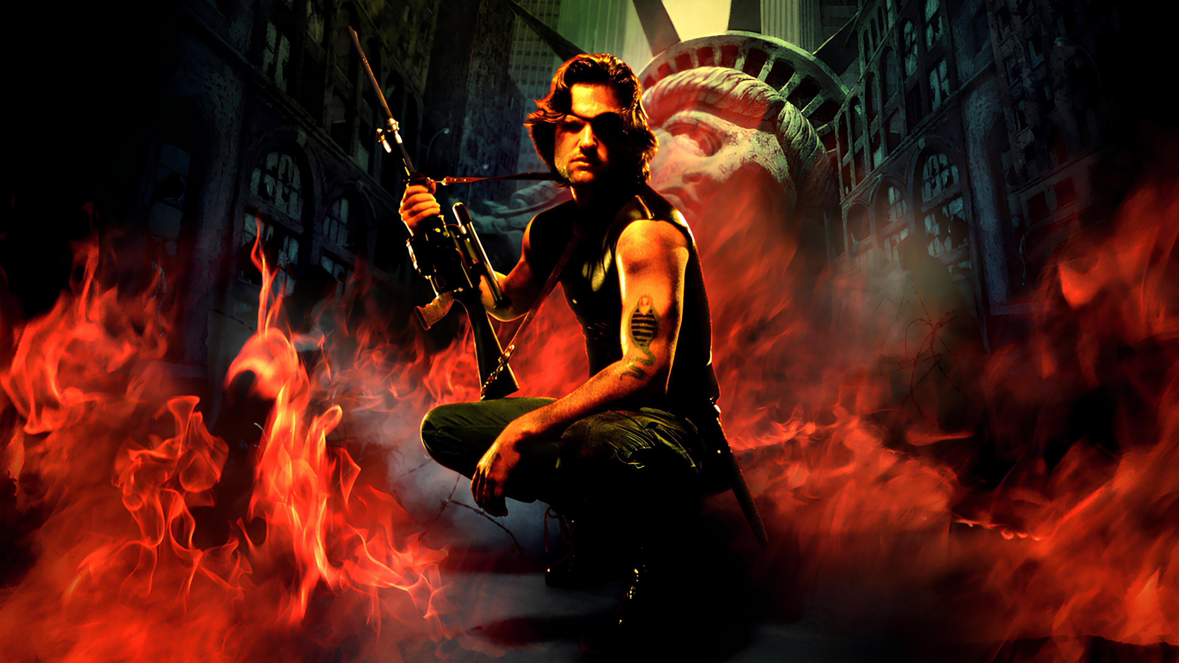 Backdrop for Escape from New York