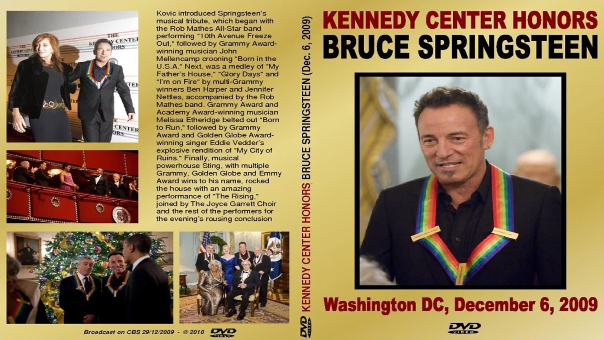 Backdrop for Bruce Springsteen - 32nd Annual of Kennedy Center Honors