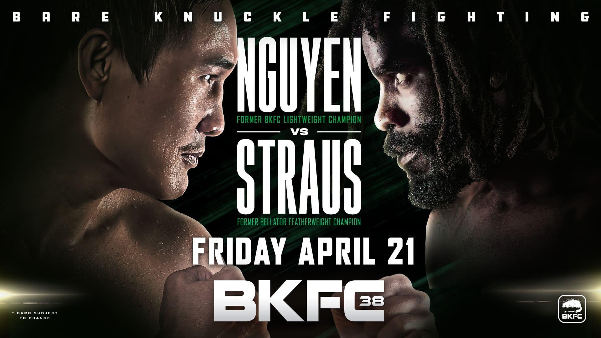 Backdrop for BKFC 38: Nguyen vs. Straus