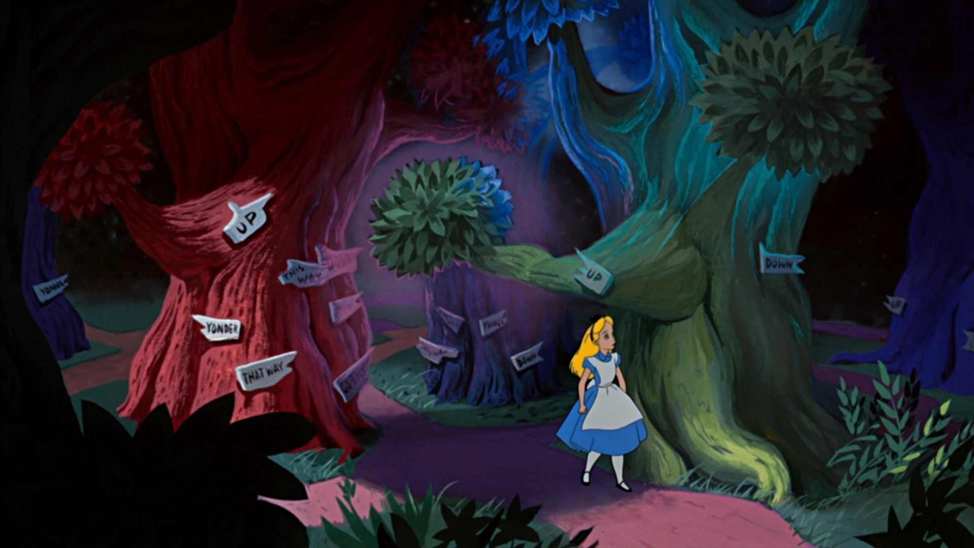 Backdrop for Alice in Wonderland