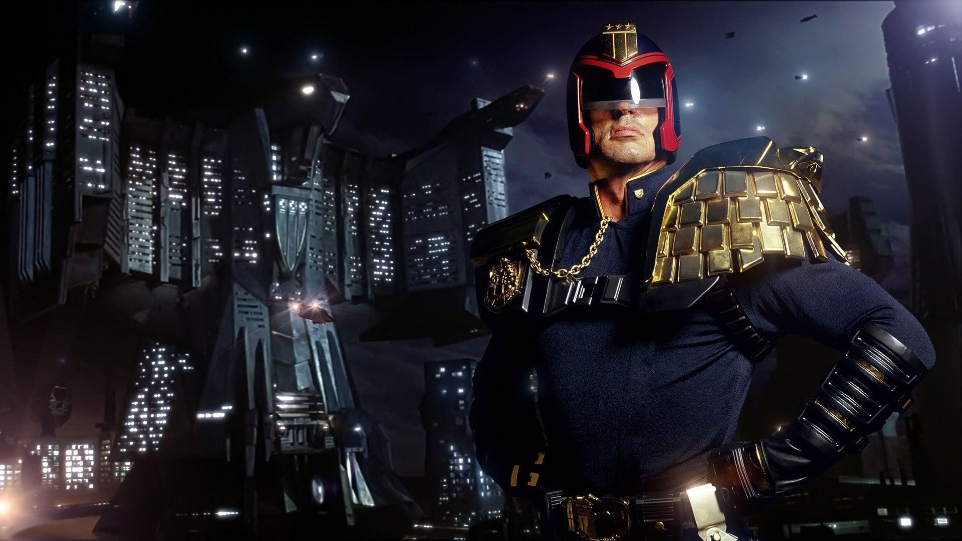 Backdrop for Judge Dredd