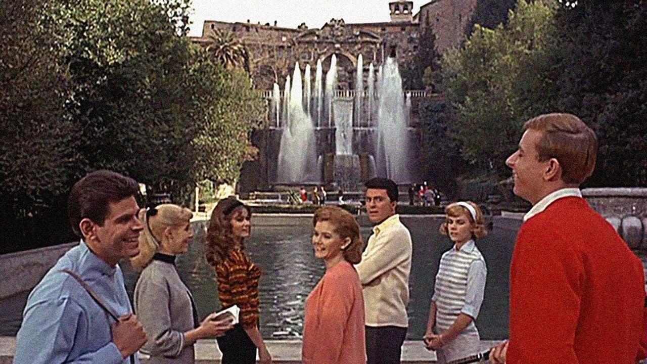 Backdrop for Gidget Goes to Rome