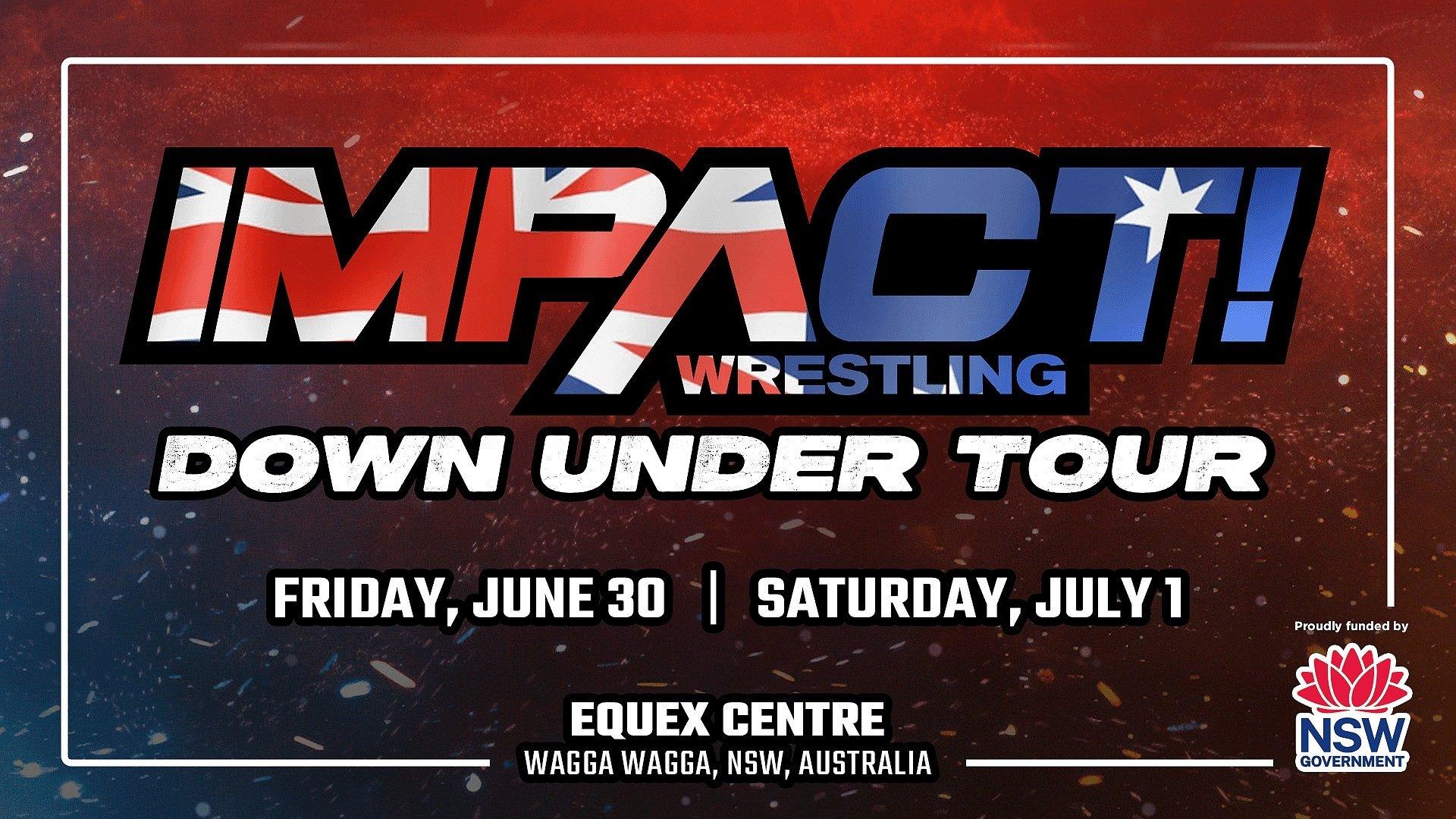 Backdrop for IMPACT Wrestling: Down Under Tour - Day 2