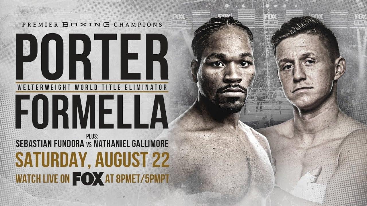 Backdrop for Shawn Porter vs. Sebastian Formella