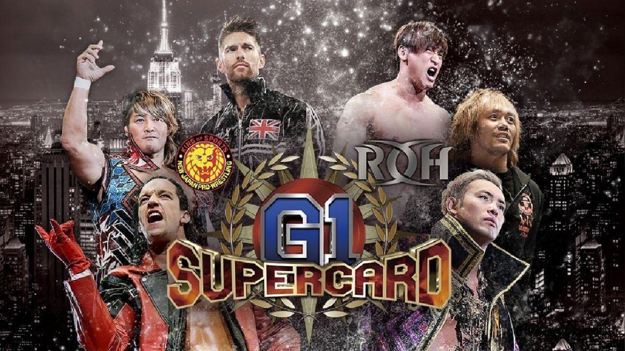 Backdrop for ROH & NJPW: G1 Supercard