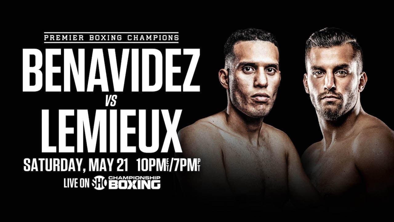 Backdrop for David Benavidez vs. David Lemieux