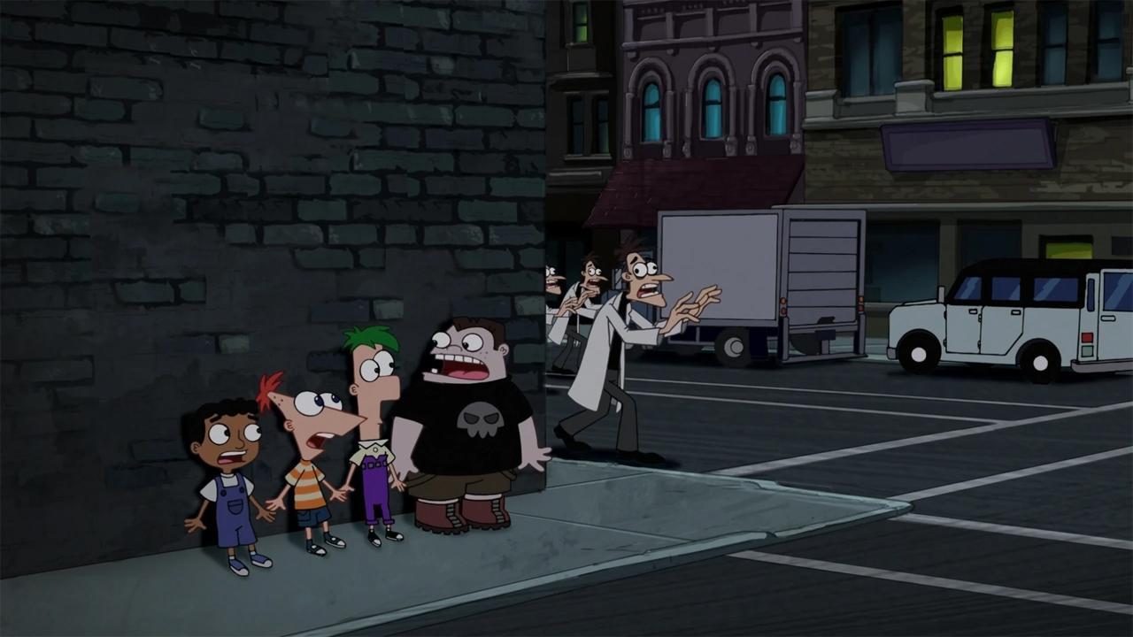 Backdrop for Phineas and Ferb: Night of the Living Pharmacists