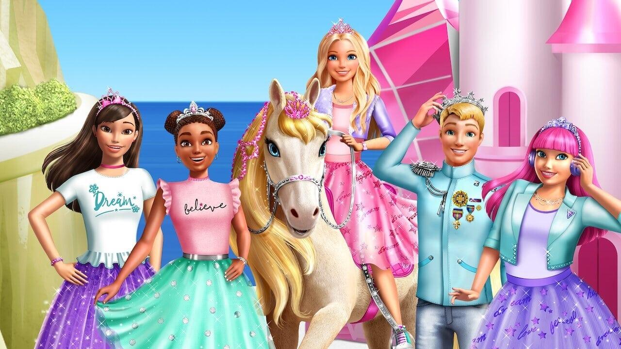 Backdrop for Barbie: Princess Adventure