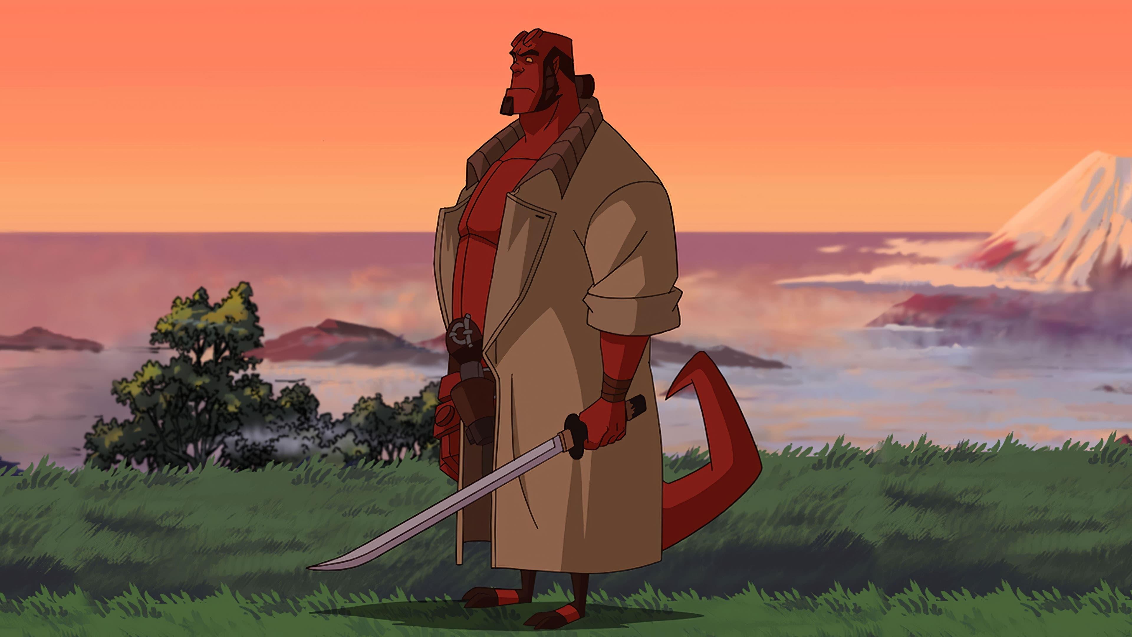 Backdrop for Hellboy Animated: Sword of Storms