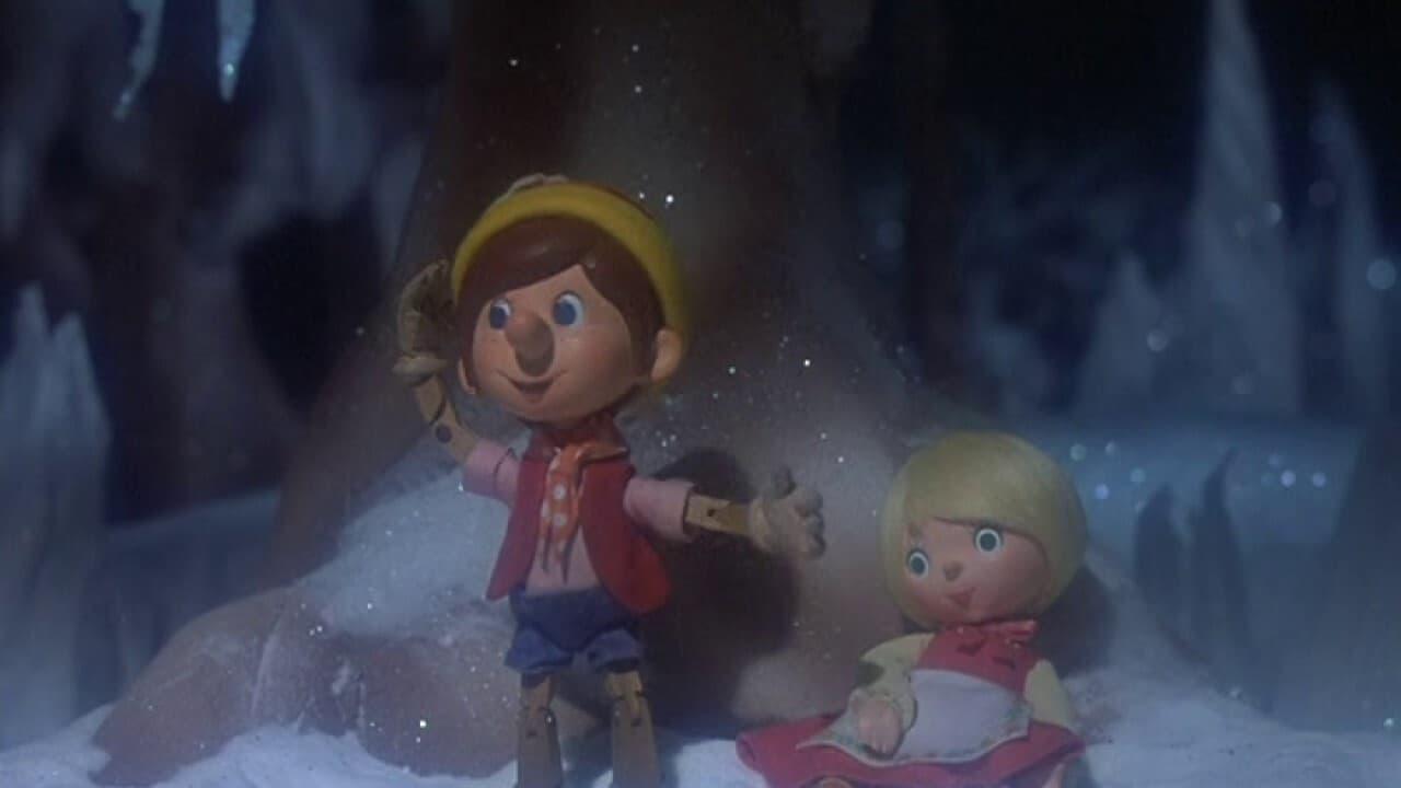 Backdrop for Pinocchio's Christmas