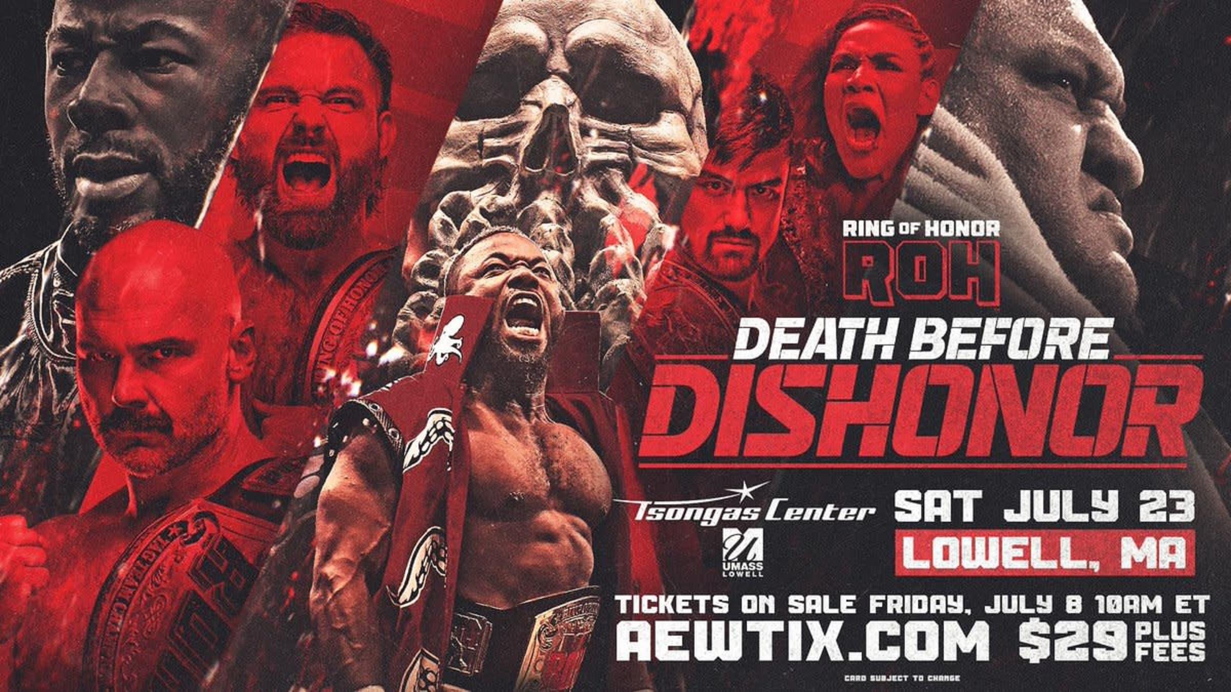 Backdrop for ROH: Death Before Dishonor 2022: Zero Hour