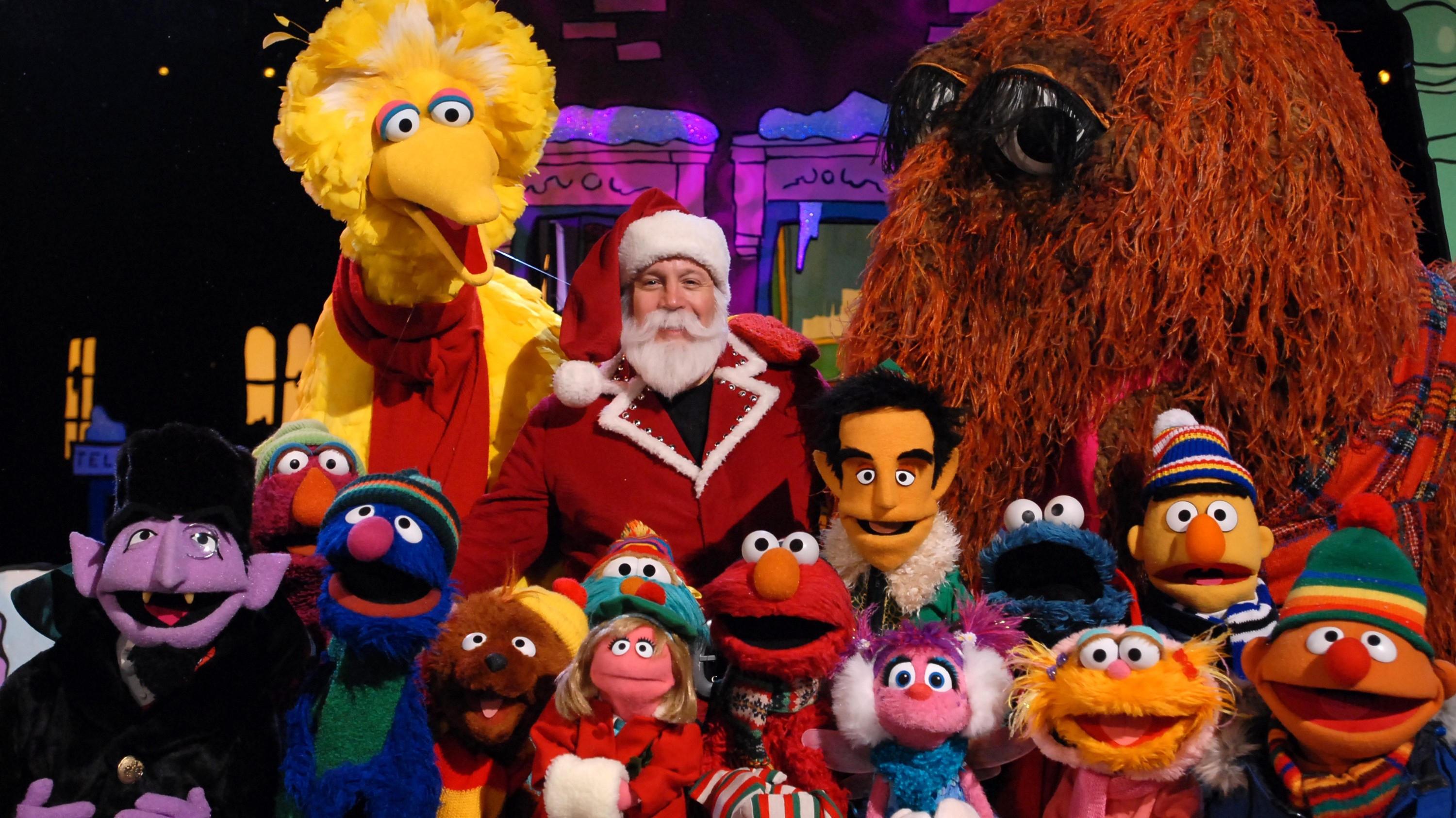 Backdrop for Sesame Street: Elmo's Christmas Countdown