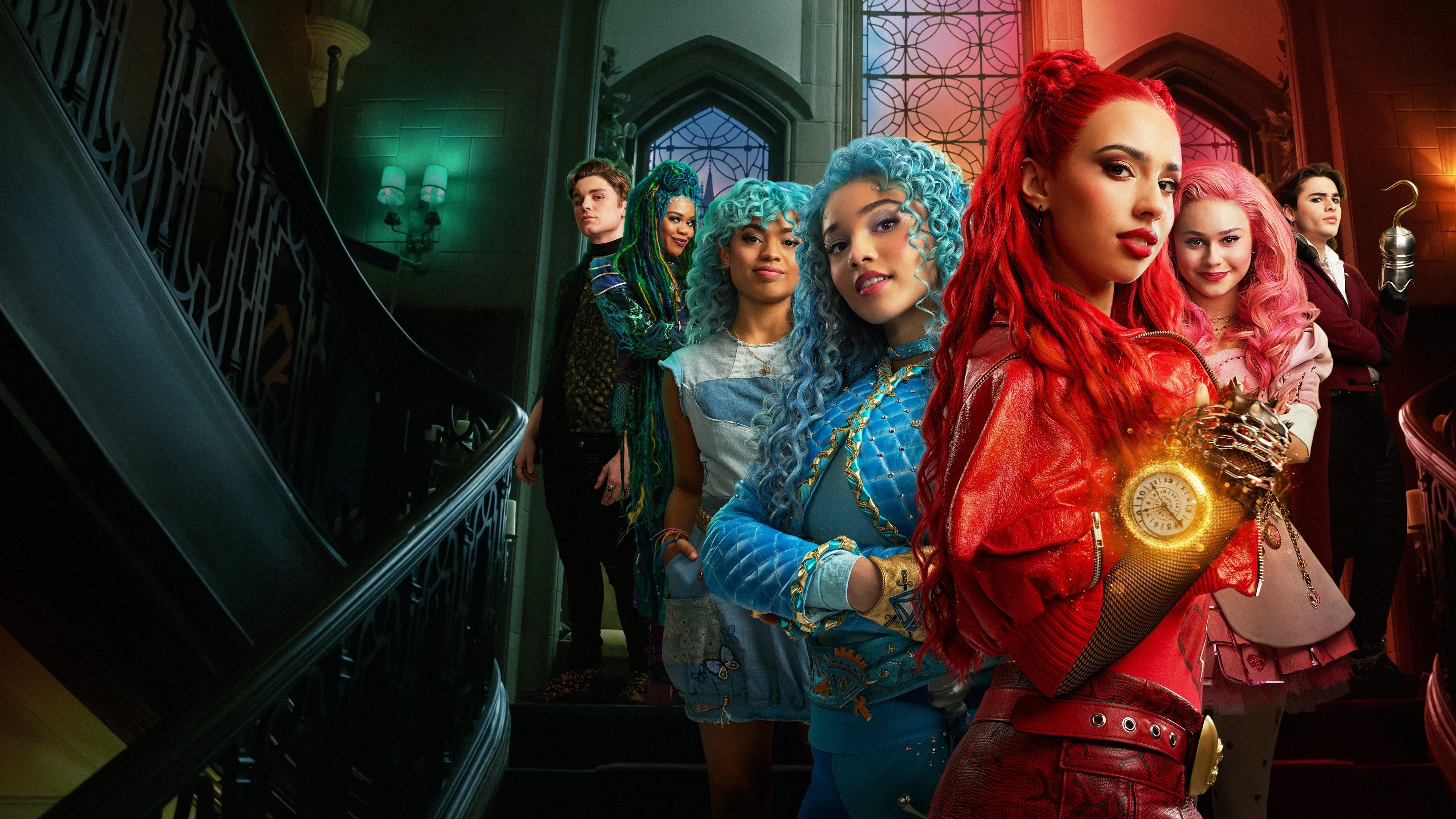 Backdrop for Descendants: The Rise of Red