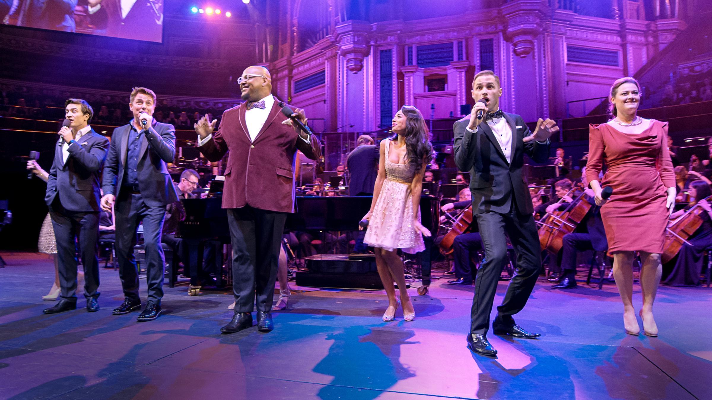 Backdrop for Disney's Broadway Hits at London's Royal Albert Hall