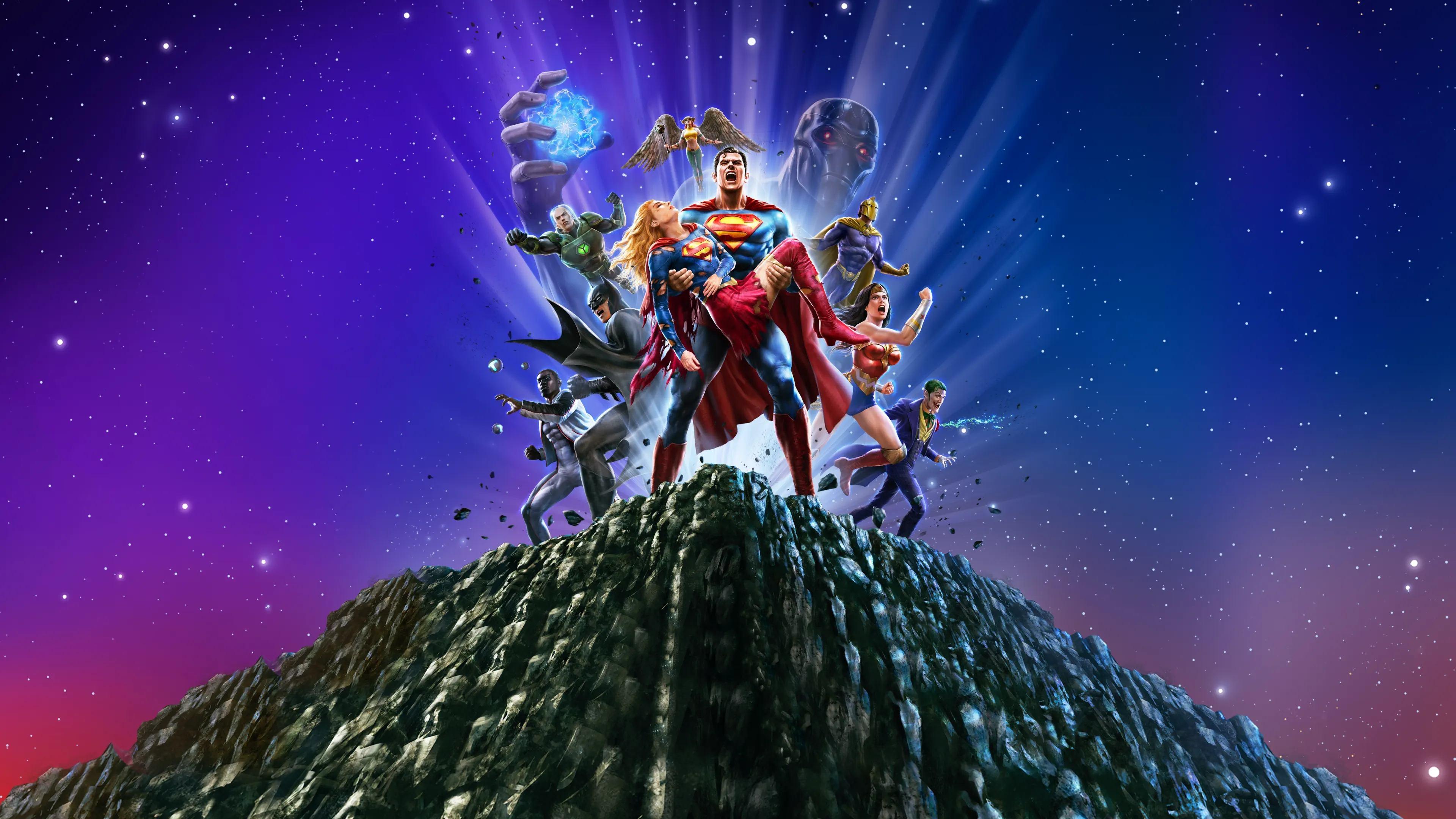 Backdrop for Justice League: Crisis on Infinite Earths Part Three