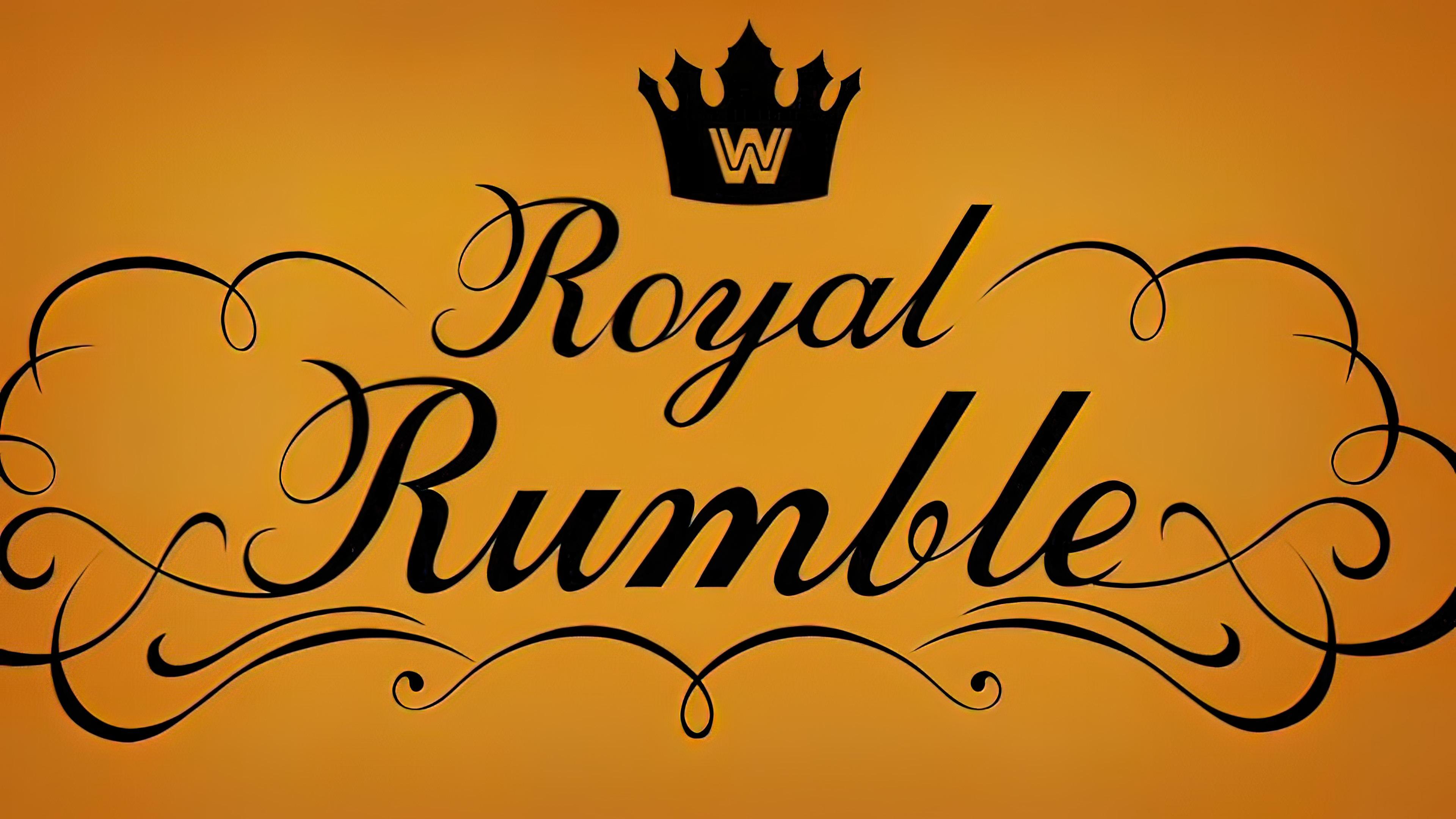 Backdrop for WWE Royal Rumble