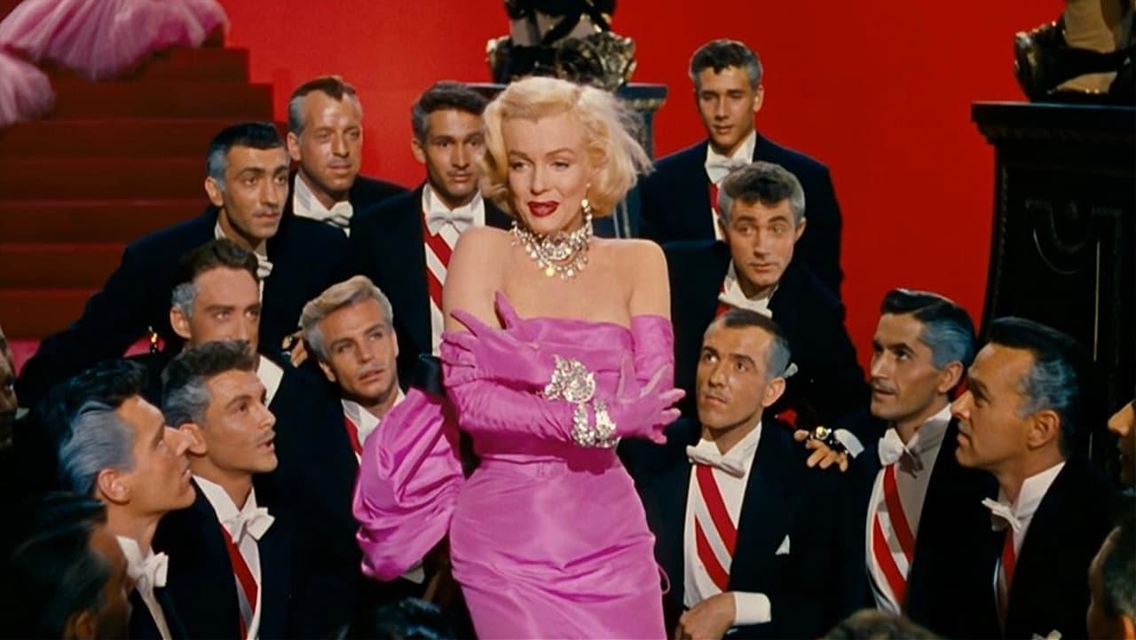 Backdrop for Gentlemen Prefer Blondes