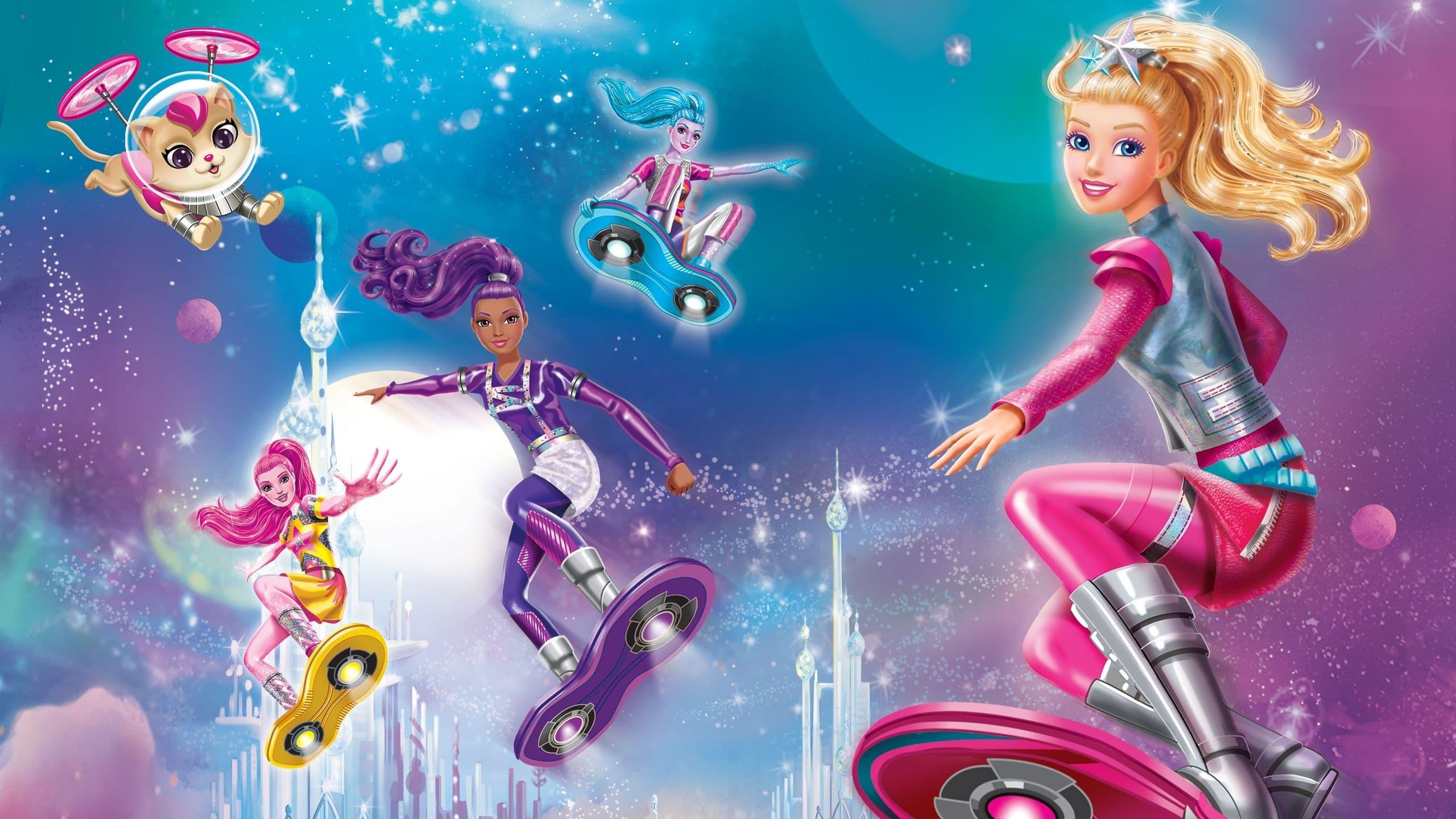 Backdrop for Barbie: Star Light Adventure