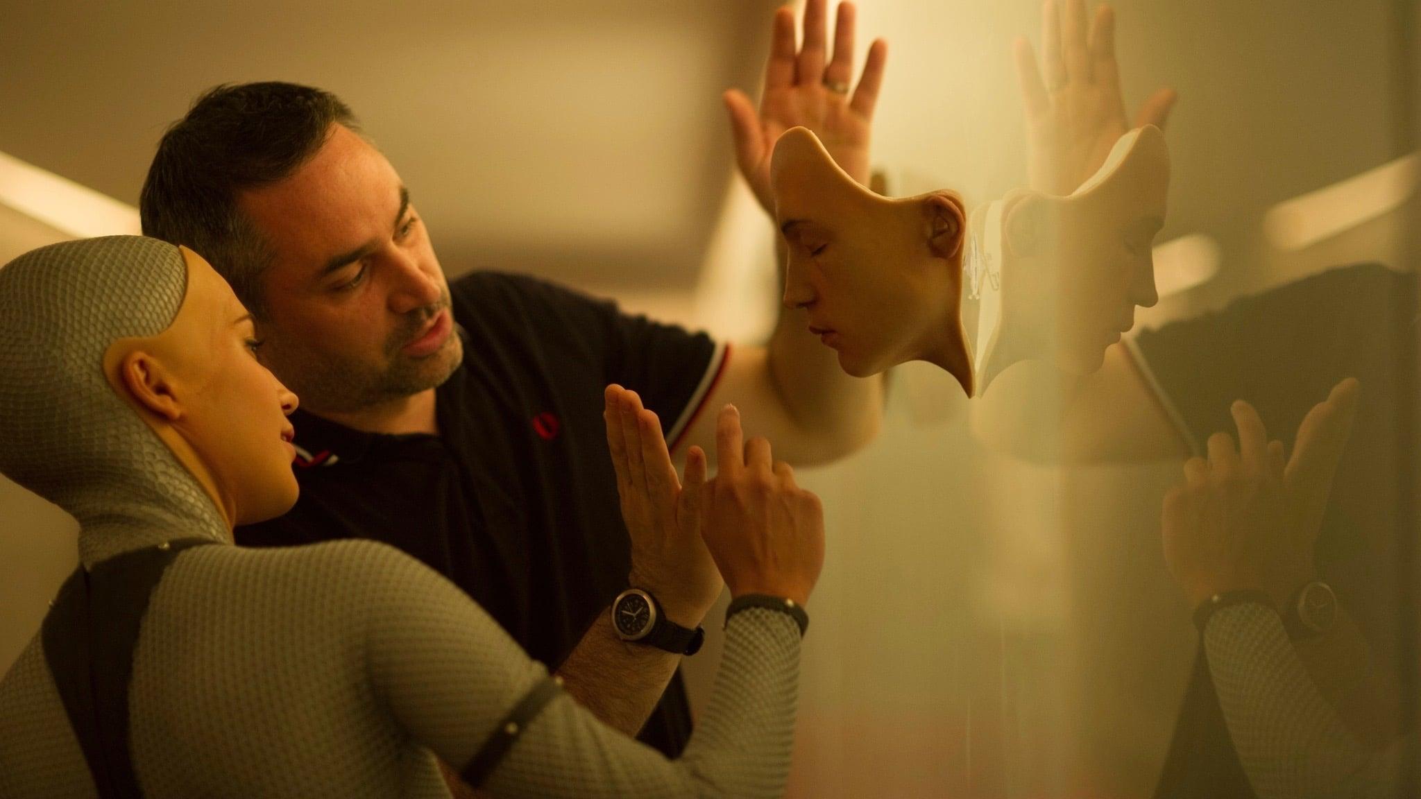 Backdrop for Through the Looking Glass: Making 'Ex Machina'