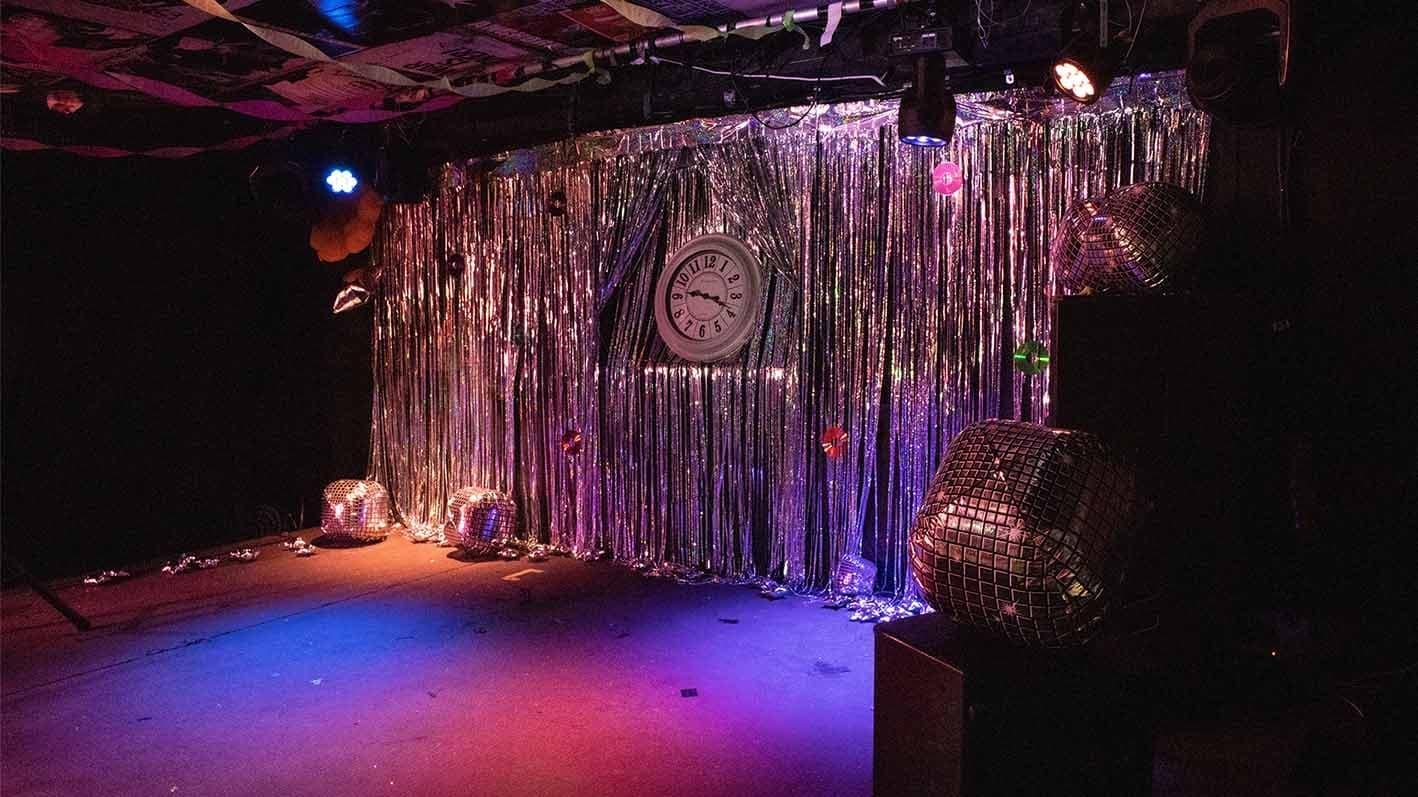 Backdrop for Disco Jones