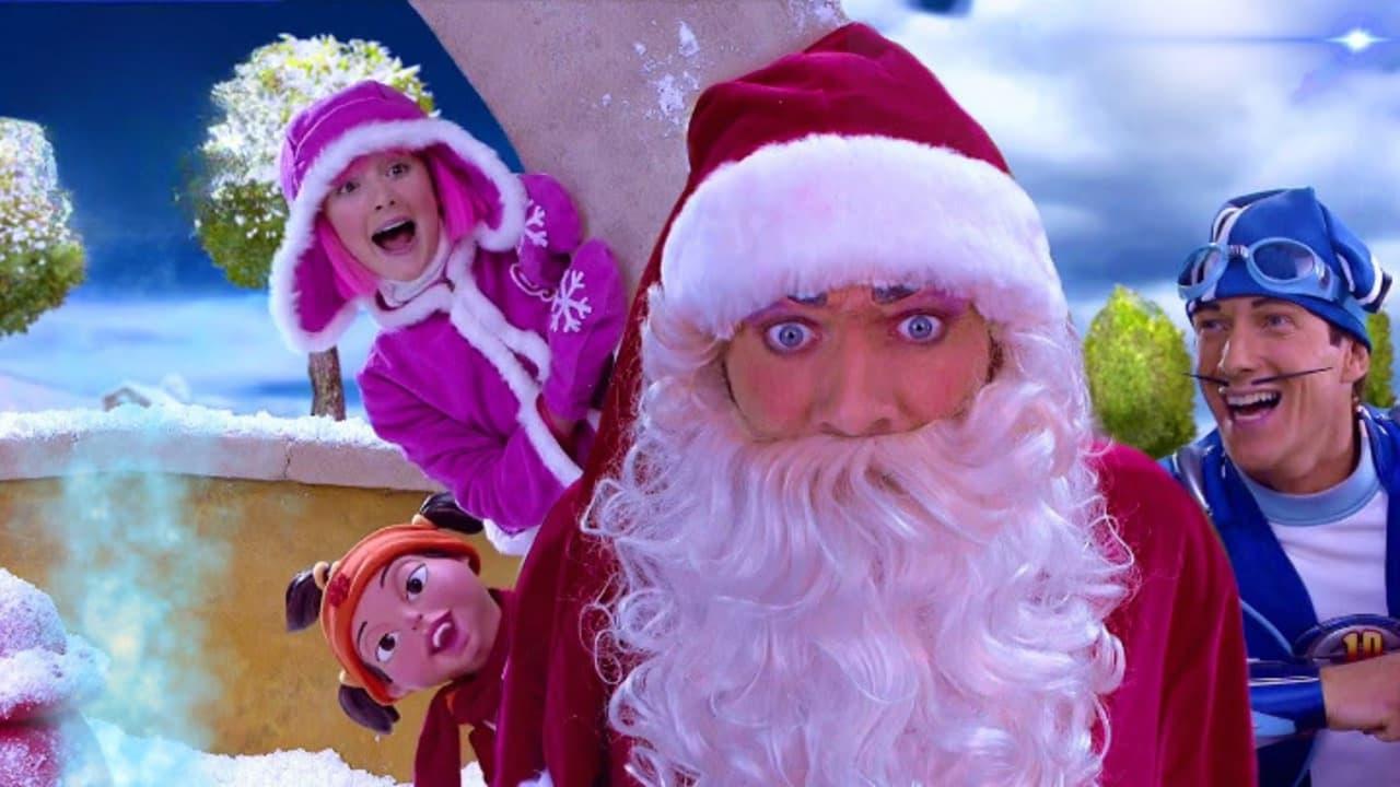 Backdrop for LazyTown Surprise Santa