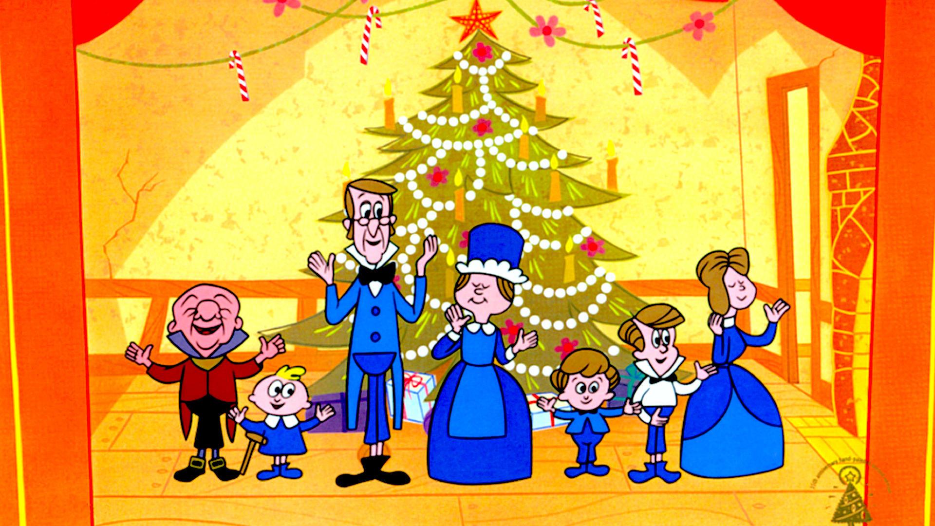 Backdrop for Mister Magoo's Christmas Carol