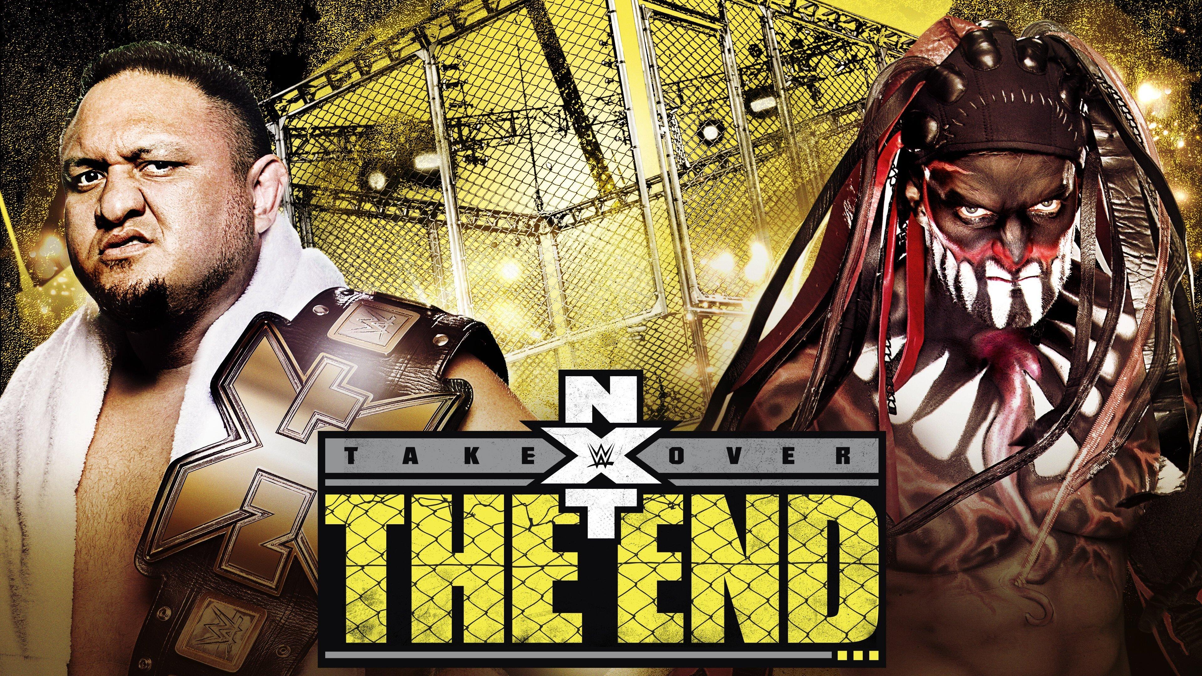 Backdrop for NXT TakeOver: The End