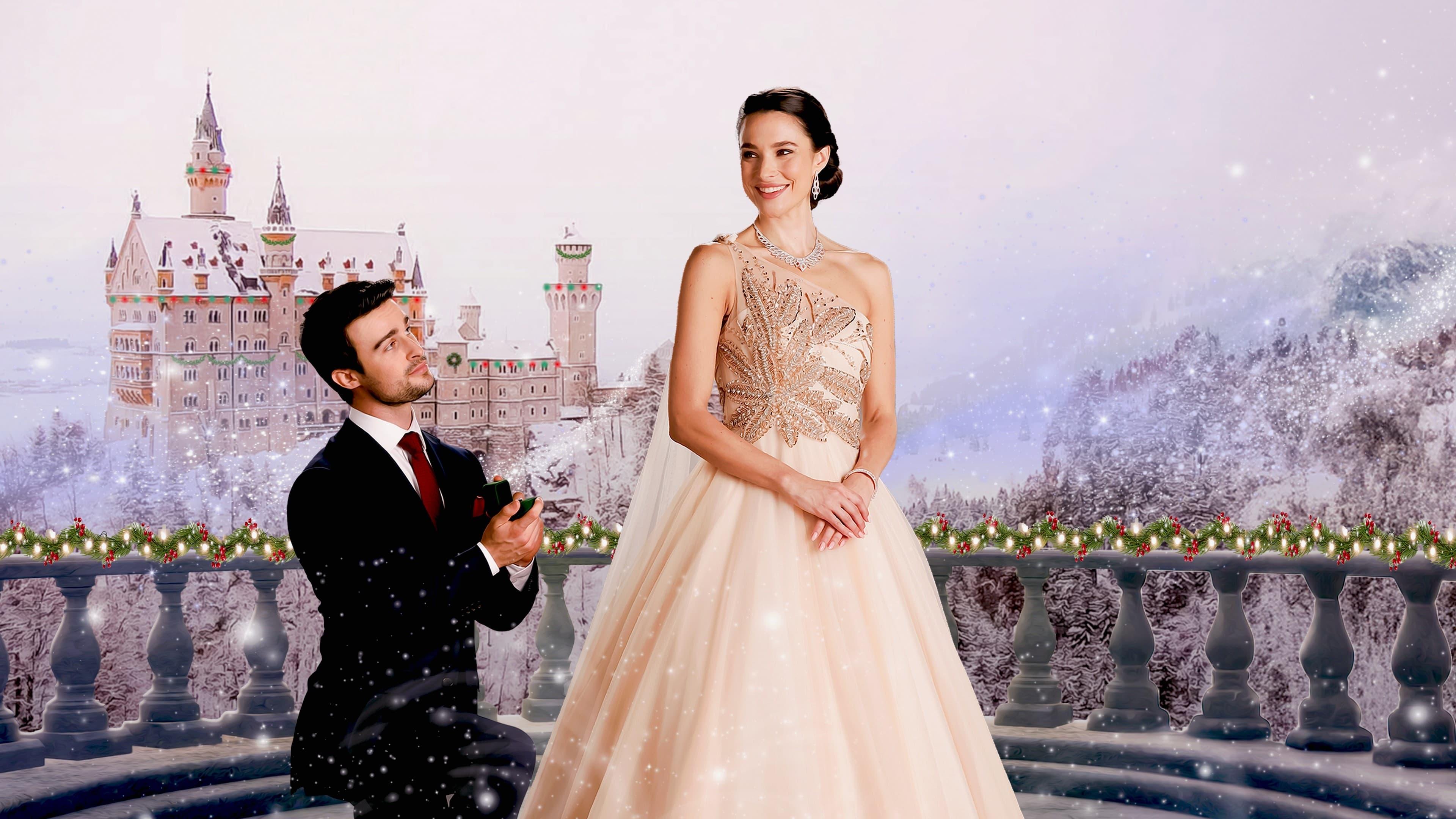 Backdrop for A Christmas Castle Proposal: A Royal in Paradise II