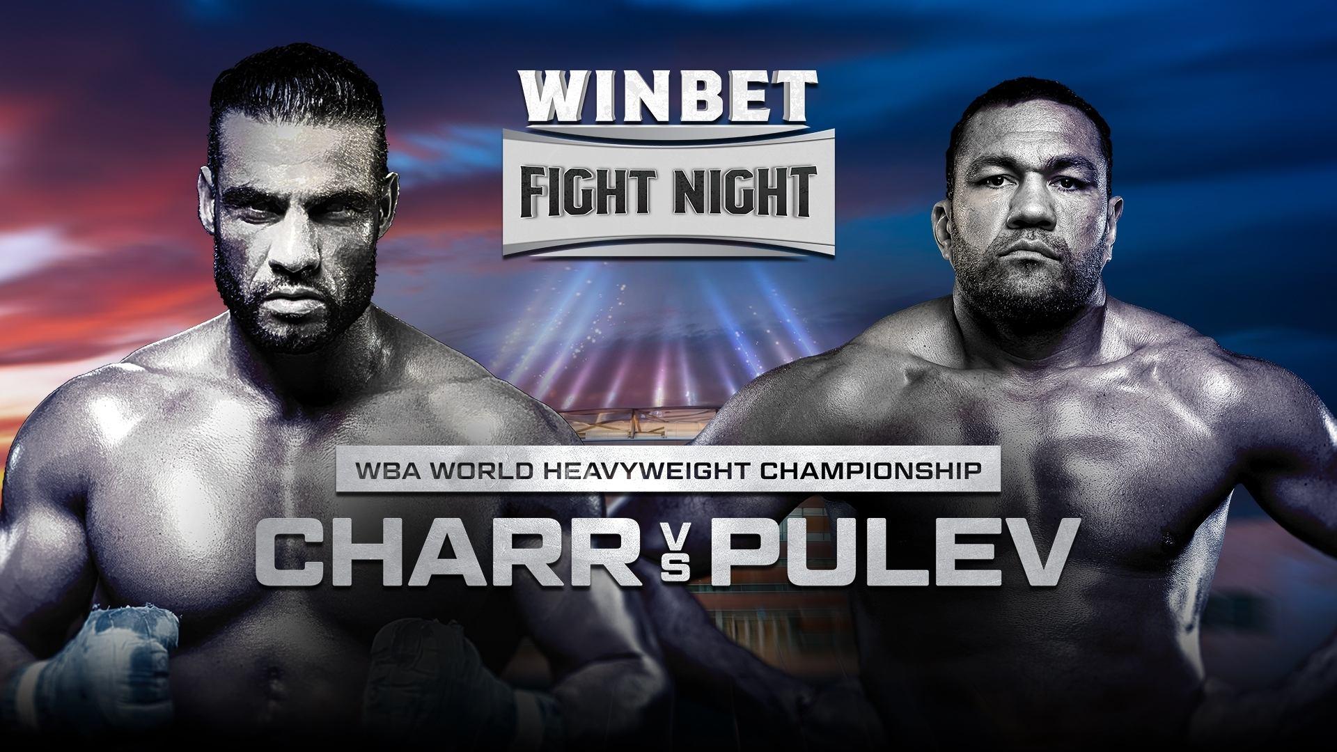 Backdrop for Mahmoud Charr vs. Kubrat Pulev