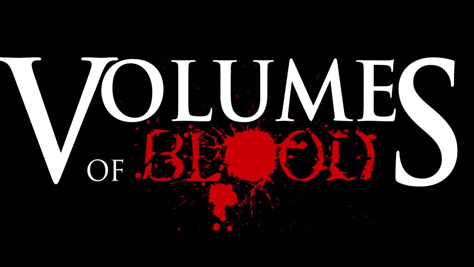 Backdrop for Volumes of Blood