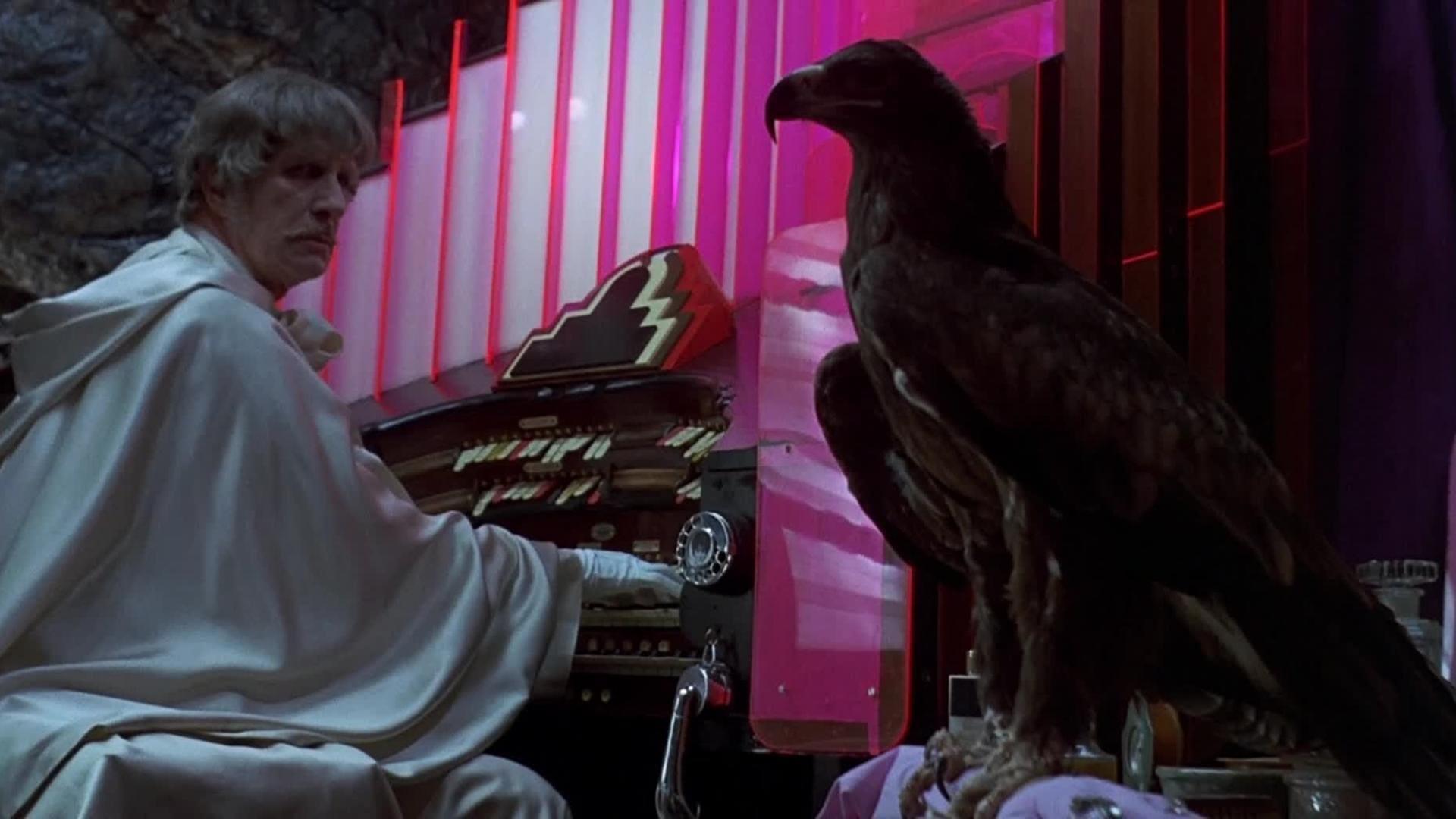 Backdrop for Dr. Phibes Rises Again