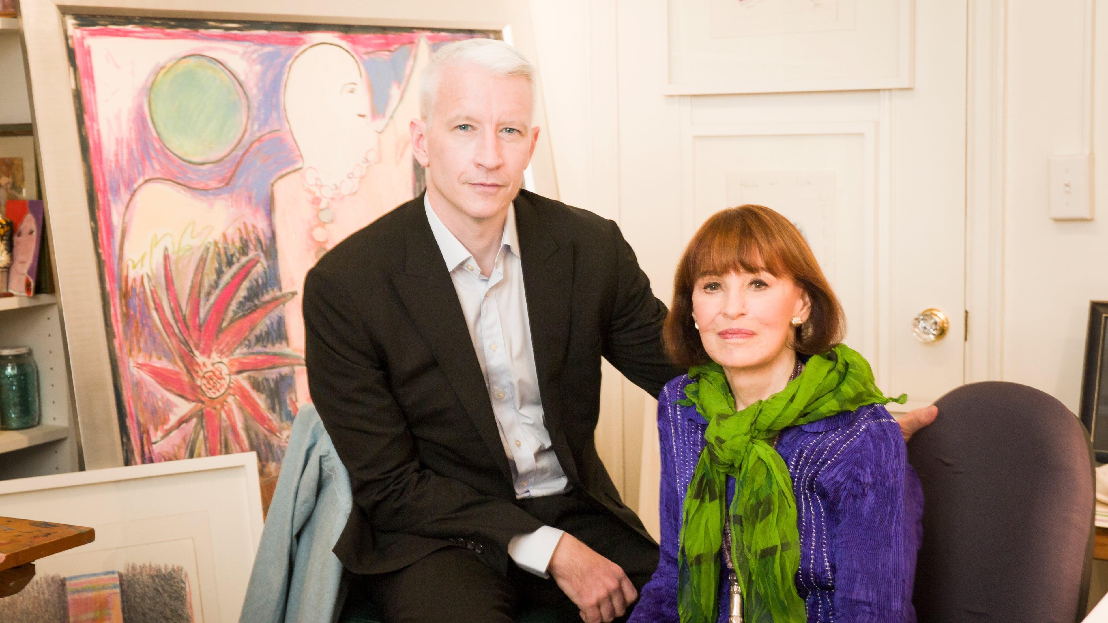 Backdrop for Nothing Left Unsaid: Gloria Vanderbilt & Anderson Cooper