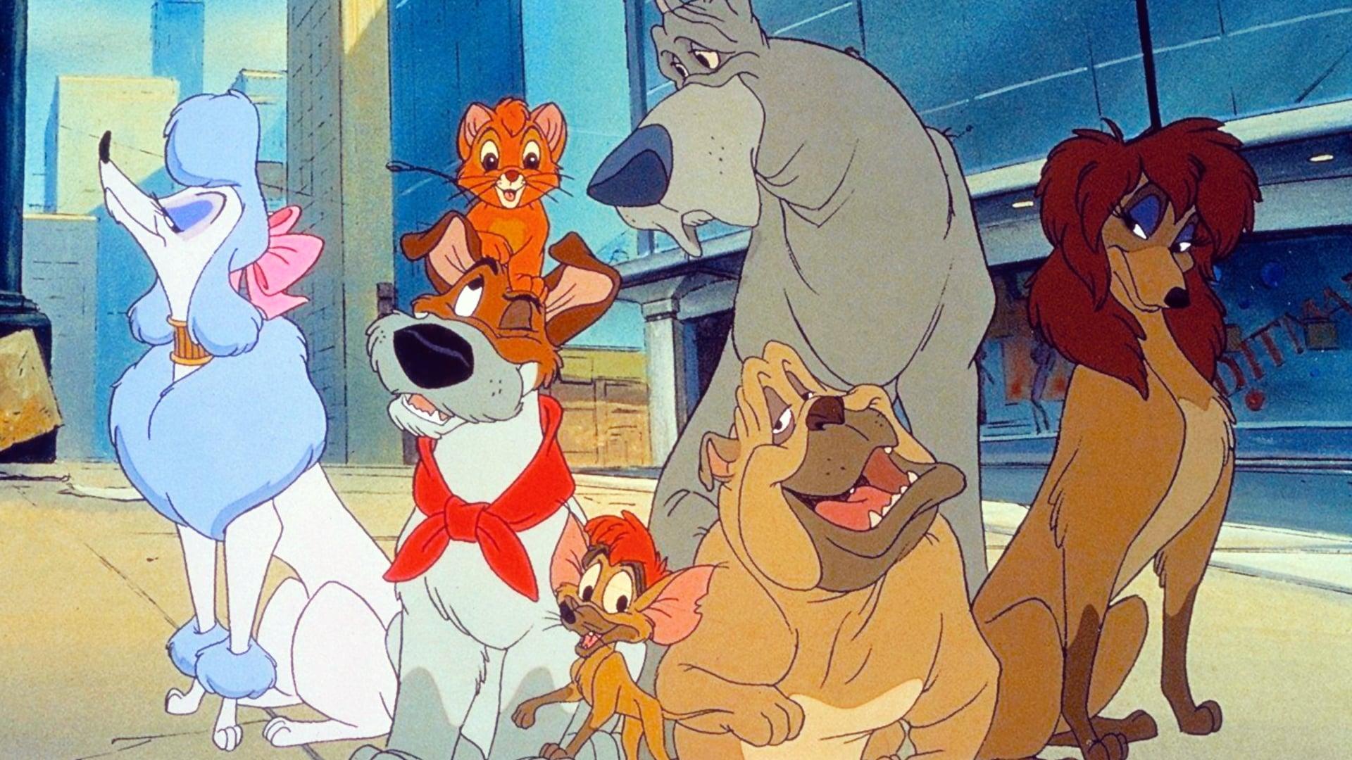 Backdrop for Oliver & Company